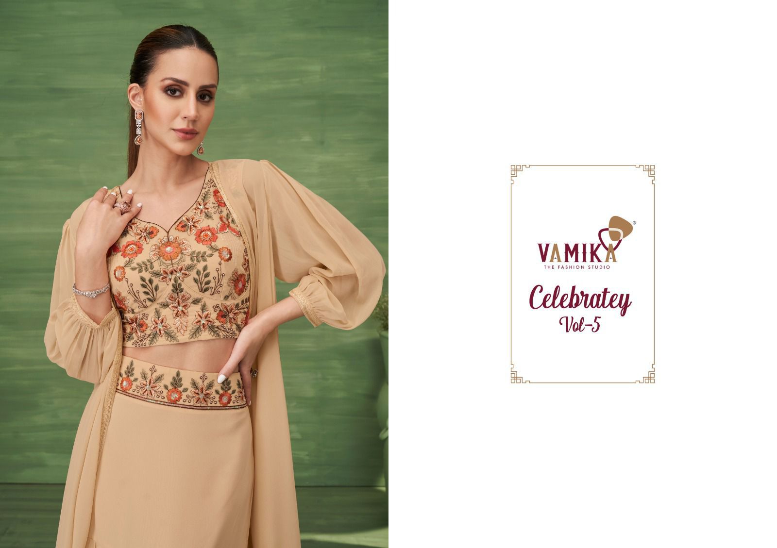 VAMIKA READYAMDE 3 PCS CELEBRITY VOL 05 SERIES 1043-1045 5