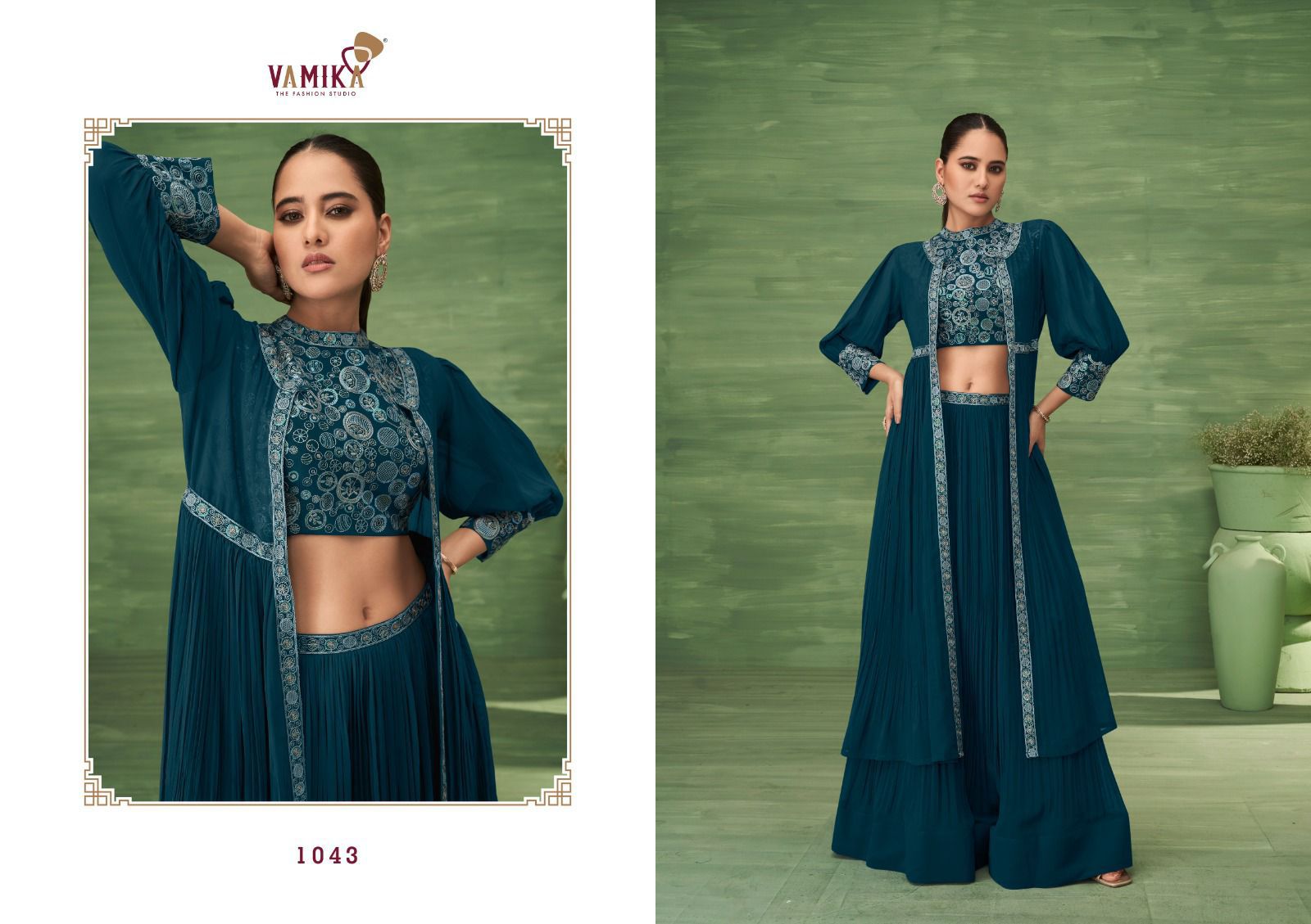 VAMIKA READYAMDE 3 PCS CELEBRITY VOL 05 SERIES 1043-1045 8