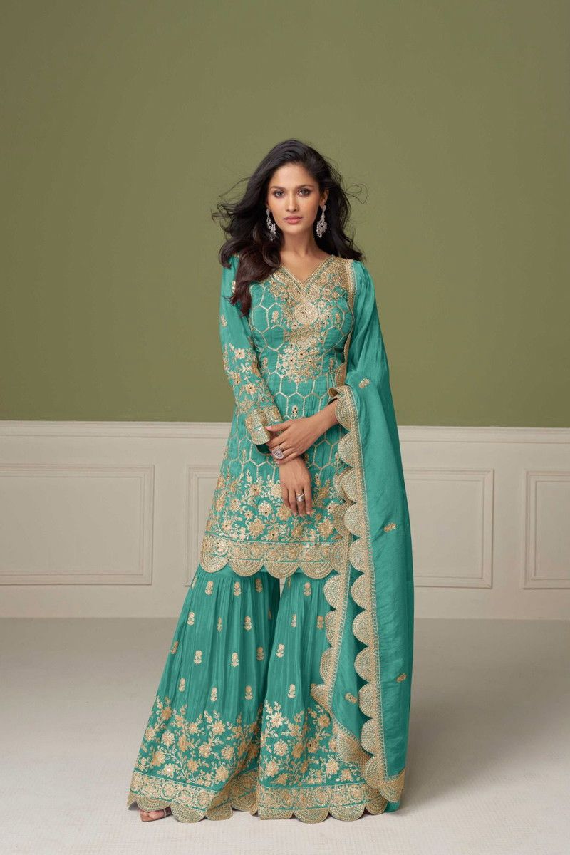 GULKAYRA DESIGNER ALEENA SERIES 7554A TO 7554C 7
