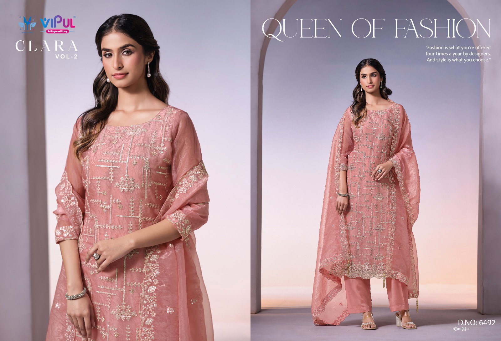 VIPUL CLARA VOL 02 SERIES 6491-6496 20