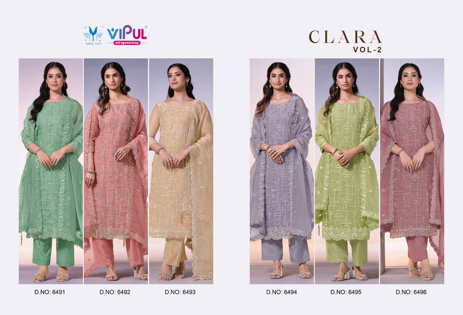 VIPUL CLARA VOL 02 SERIES 6491-6496 18
