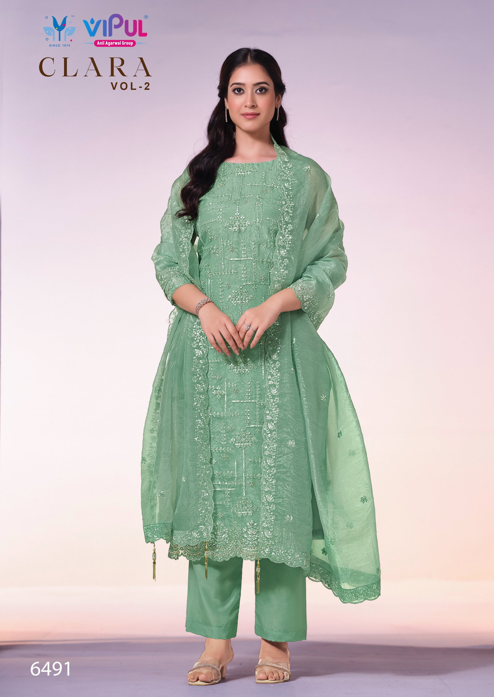 VIPUL CLARA VOL 02 SERIES 6491-6496 6