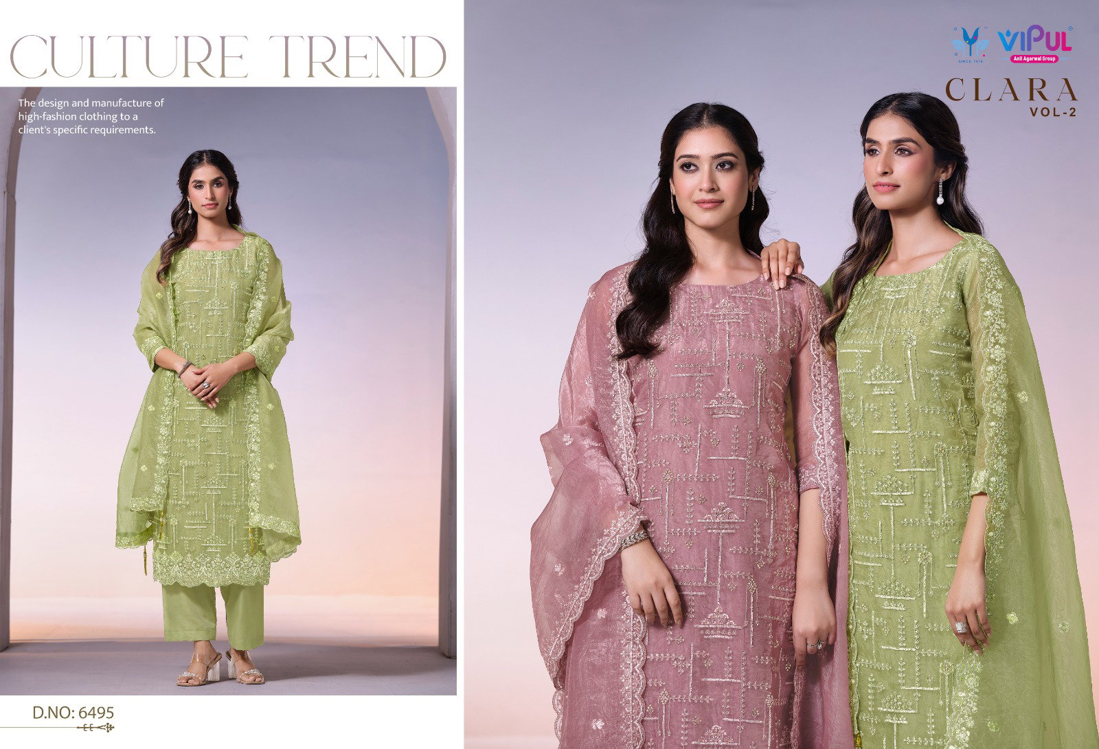 VIPUL CLARA VOL 02 SERIES 6491-6496 3