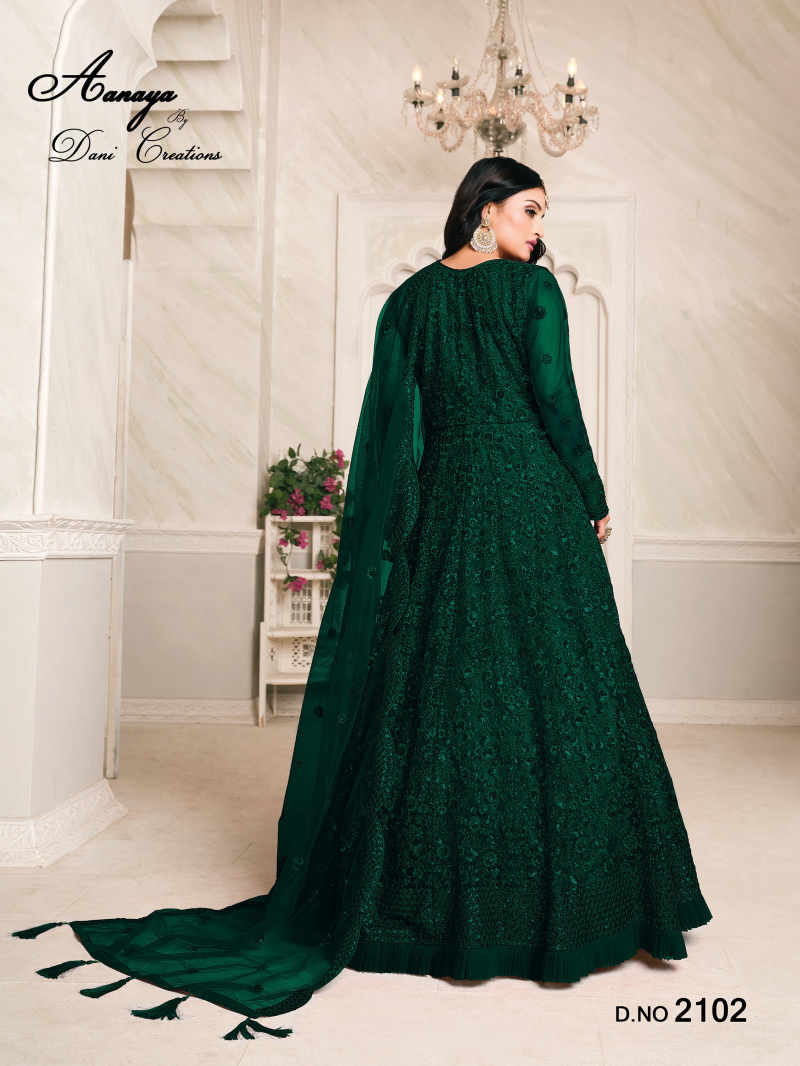 AANAYA 2101-2104  SERIES FREE SIZE FULL LENGTH GOWN 9