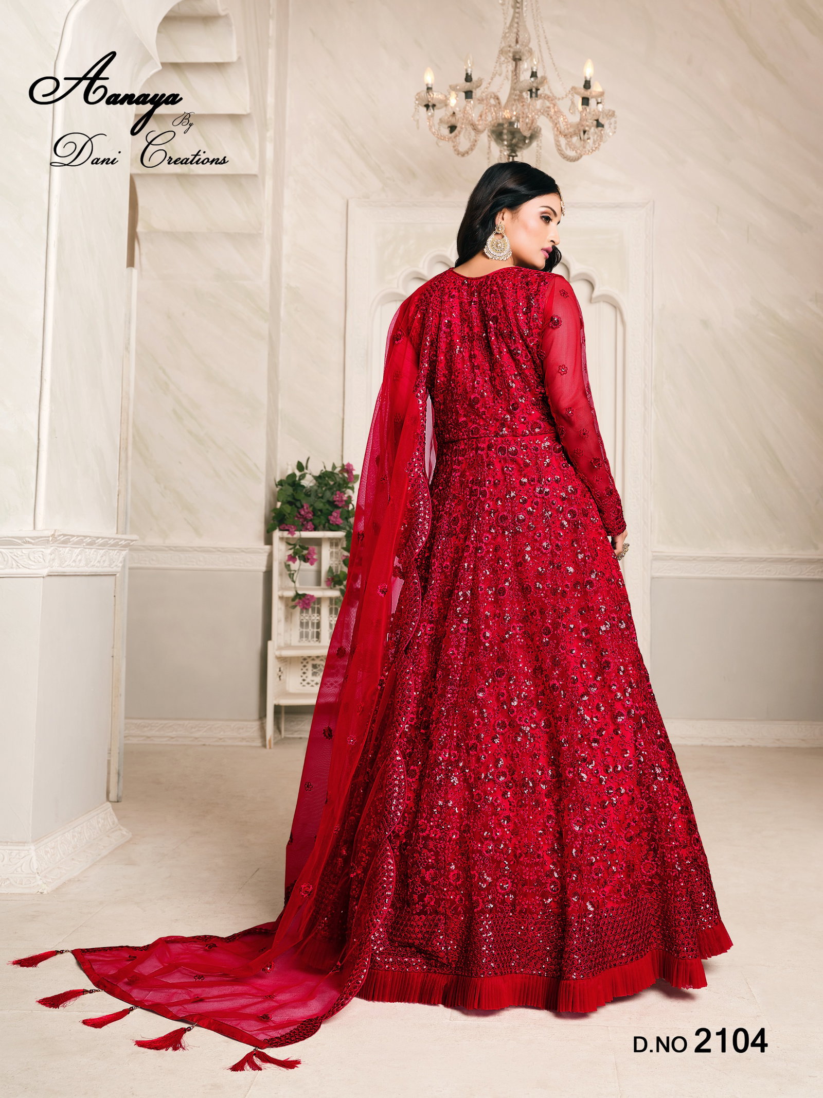 AANAYA 2101-2104  SERIES FREE SIZE FULL LENGTH GOWN 6
