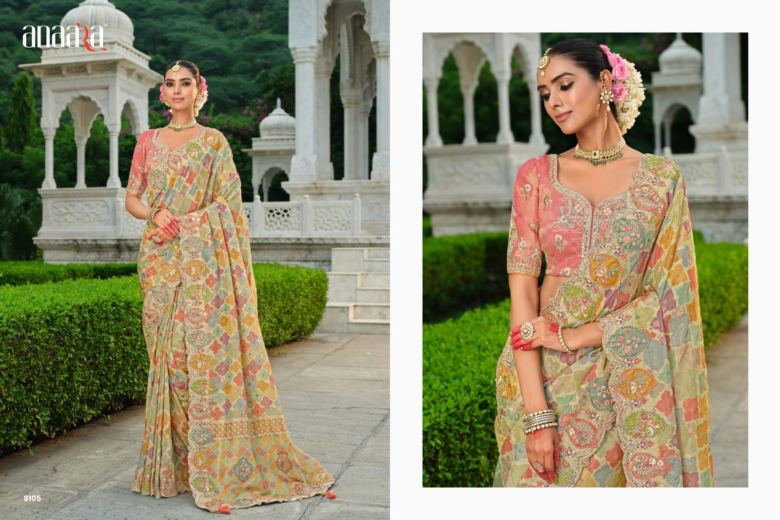 TATSHASTU ANAARA  SERIES 8101-8111  SAREE 12