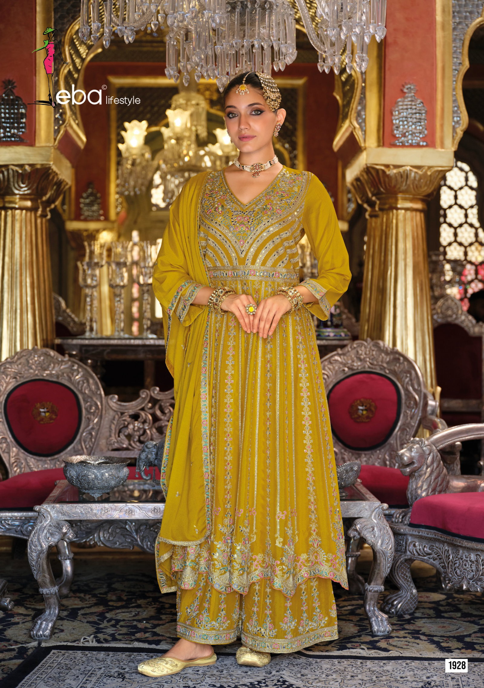 EBA PRESENT BARBIE  - 5 NX GOWN WITH PLAZZO SERIES 1926-1928 7