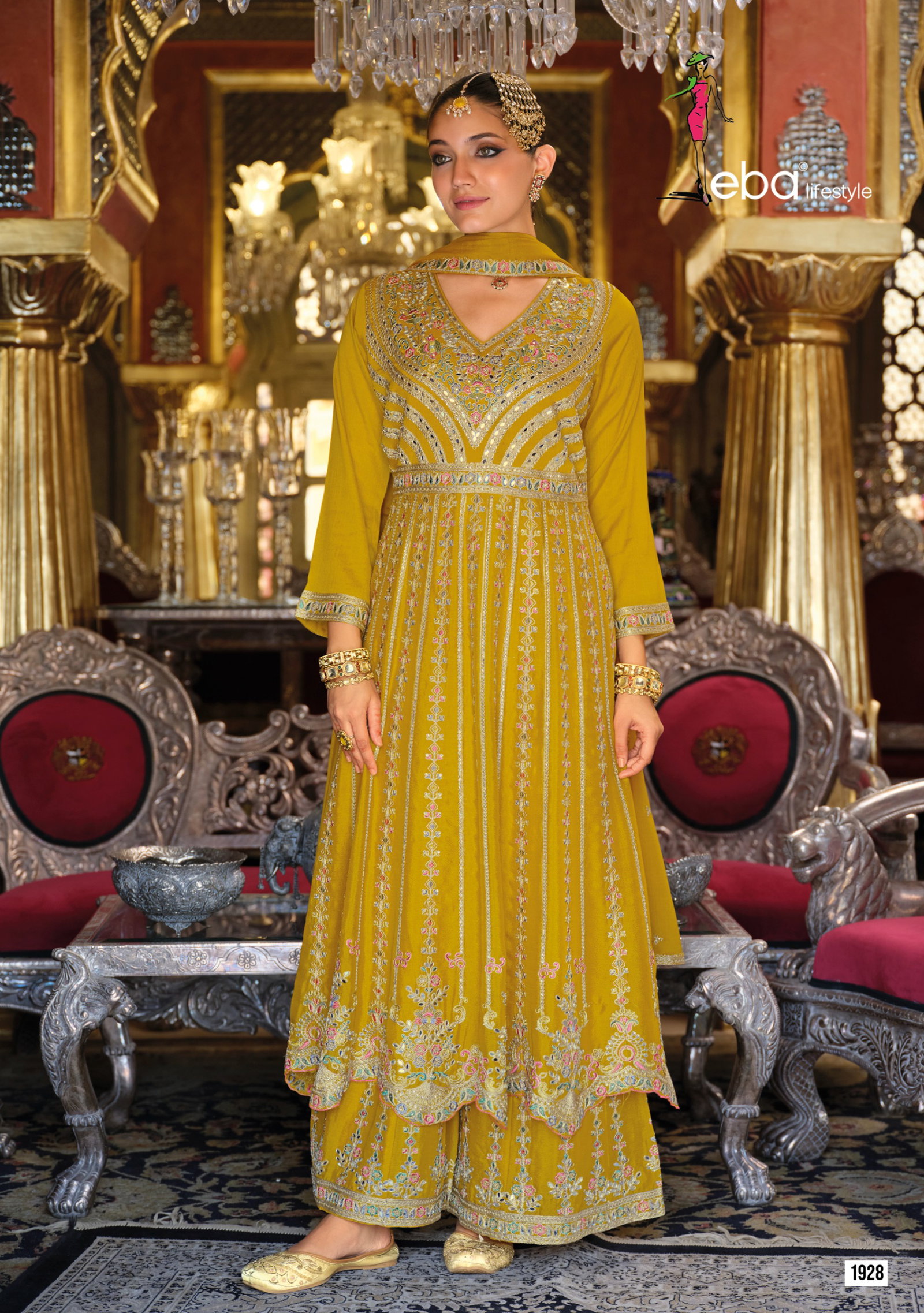 EBA PRESENT BARBIE  - 5 NX GOWN WITH PLAZZO SERIES 1926-1928 5