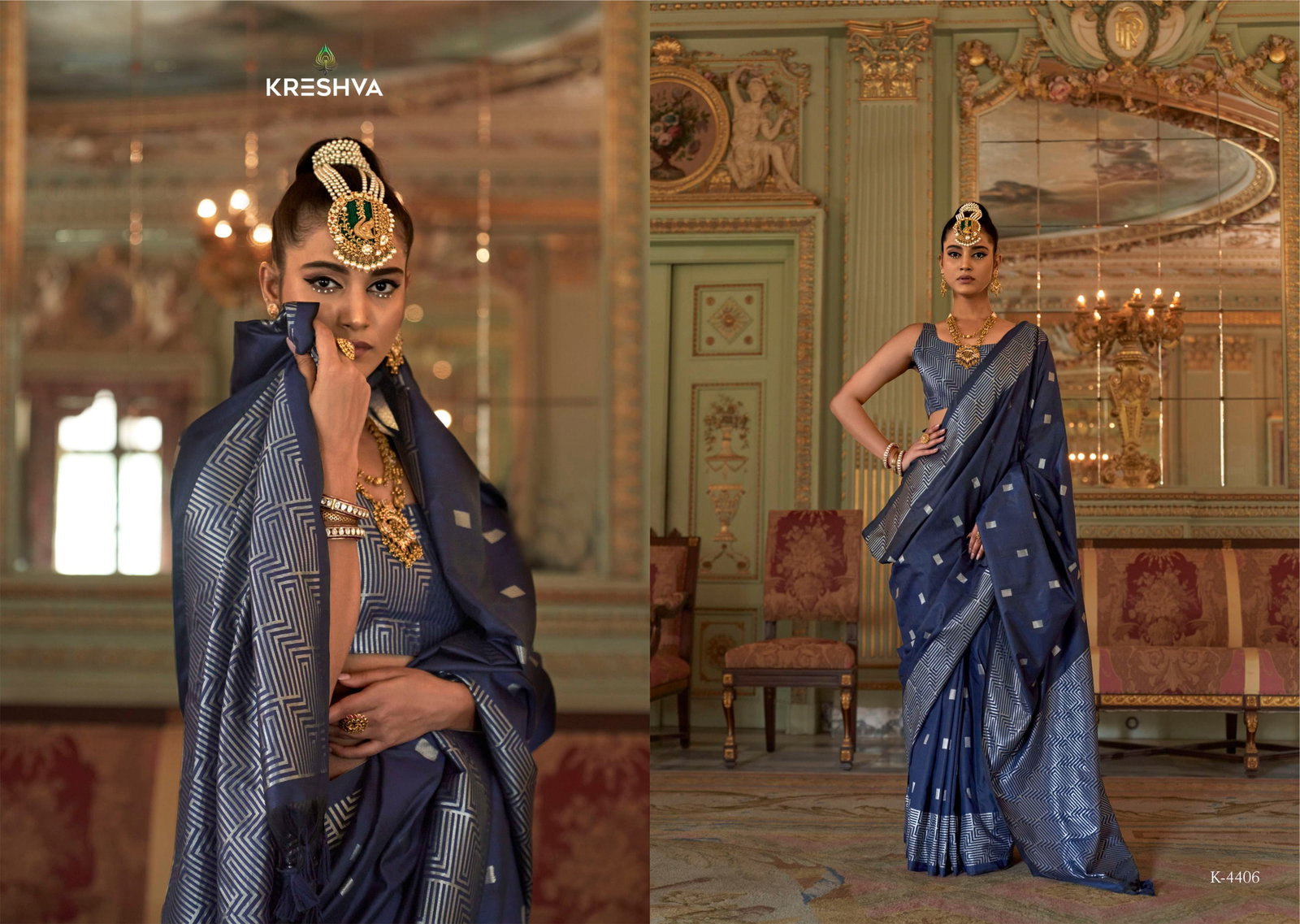 KRESHVA ADBHUT 4405-4410 SERIES SAREE 13