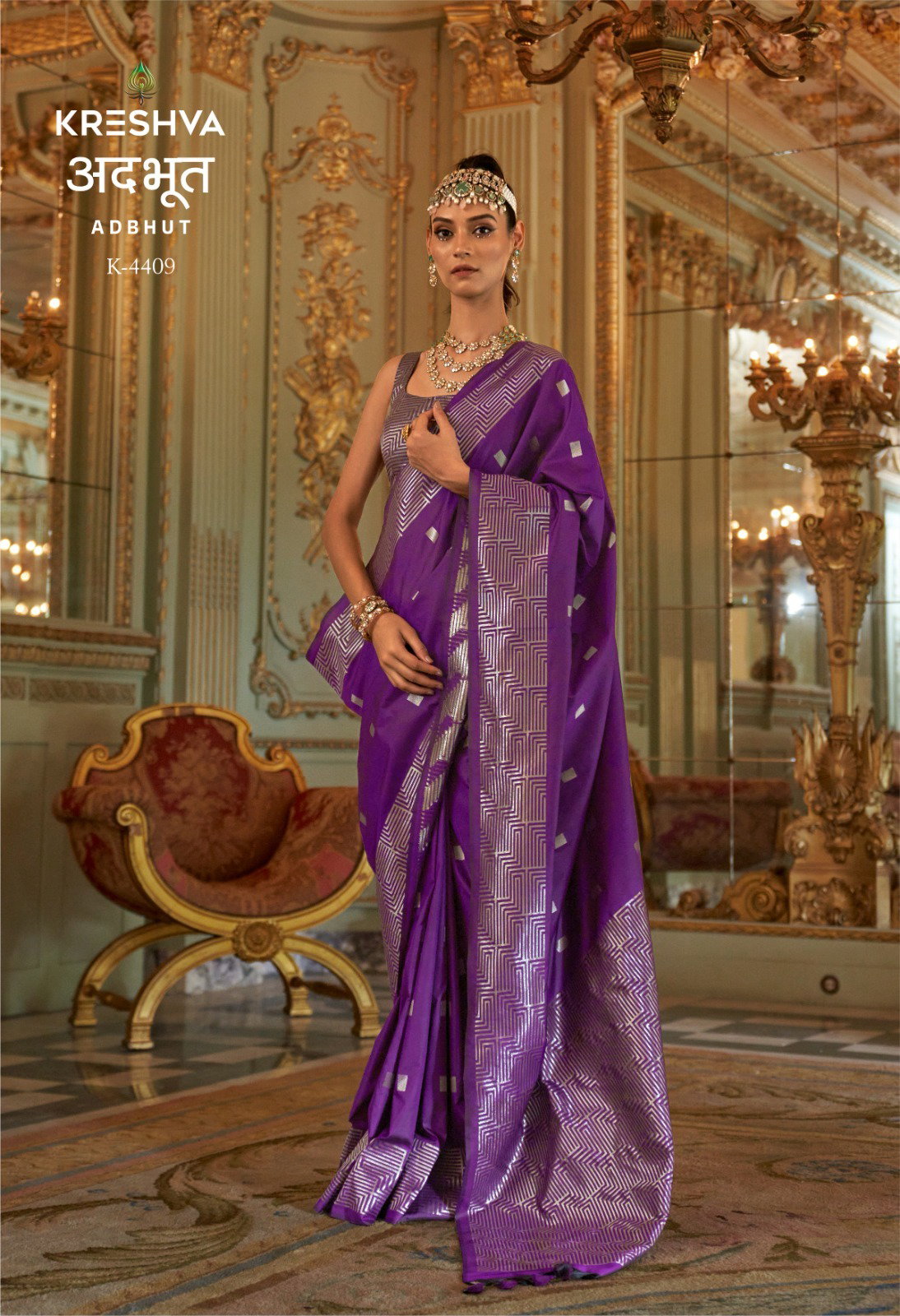 KRESHVA ADBHUT 4405-4410 SERIES SAREE 11