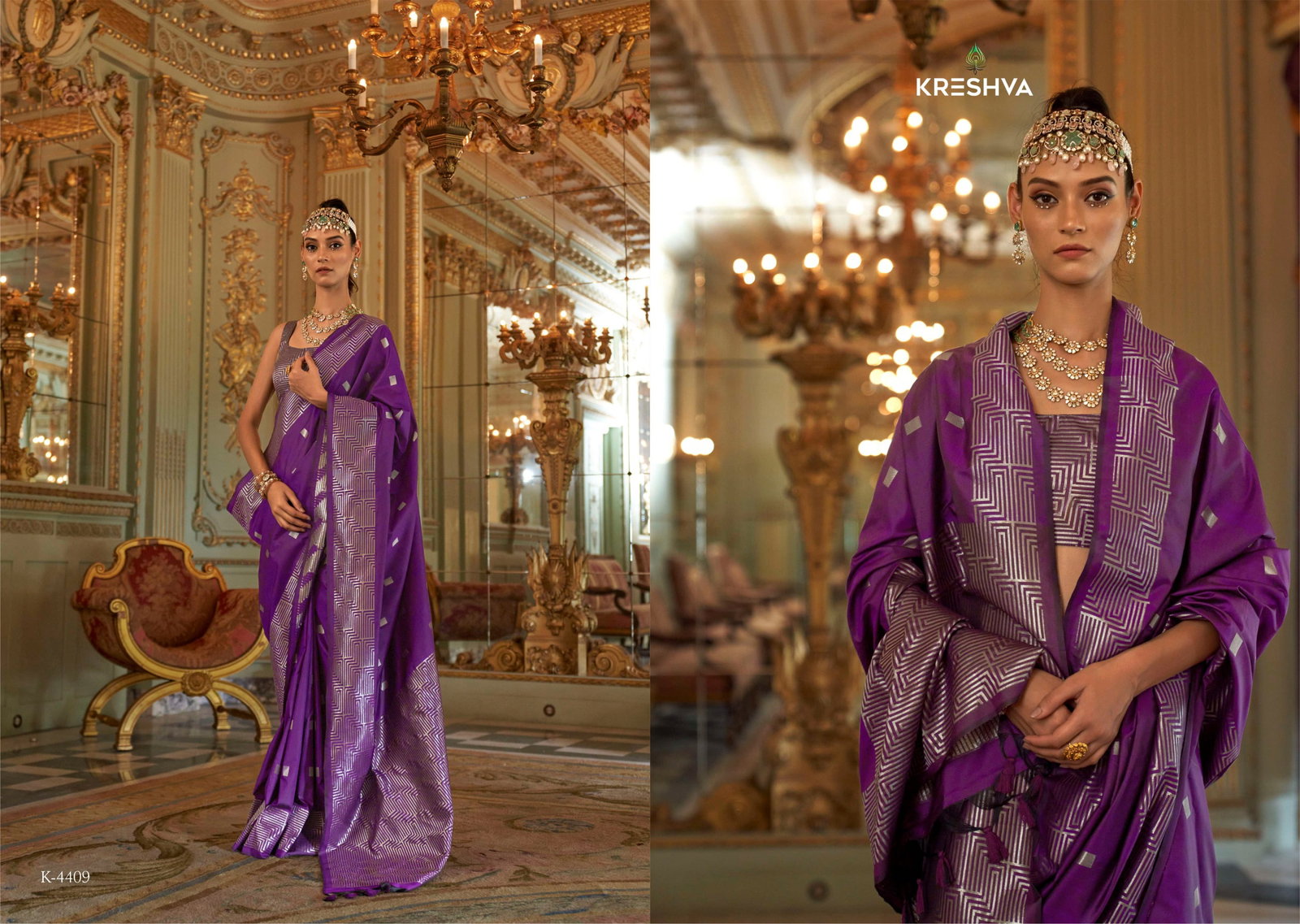 KRESHVA ADBHUT 4405-4410 SERIES SAREE 8