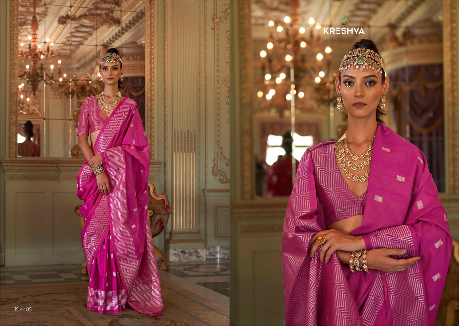 KRESHVA ADBHUT 4405-4410 SERIES SAREE 4