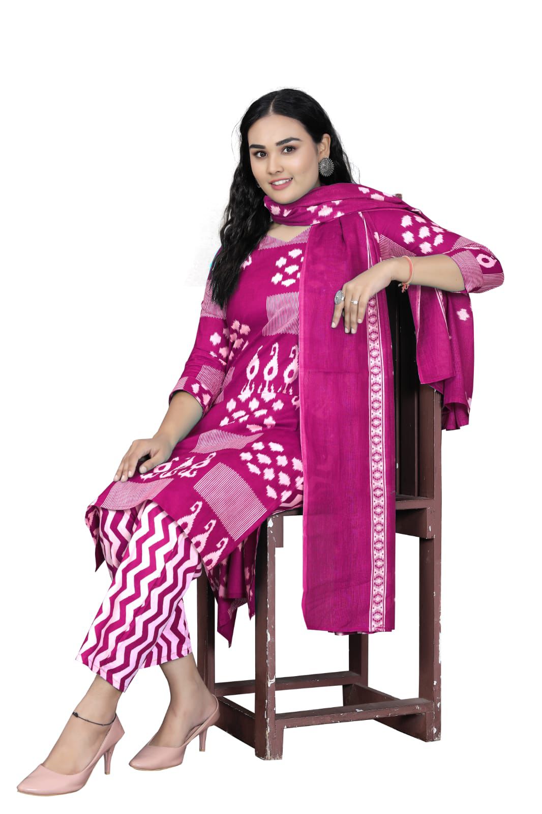 VF BRAND 3 PCS KURTI SET 15