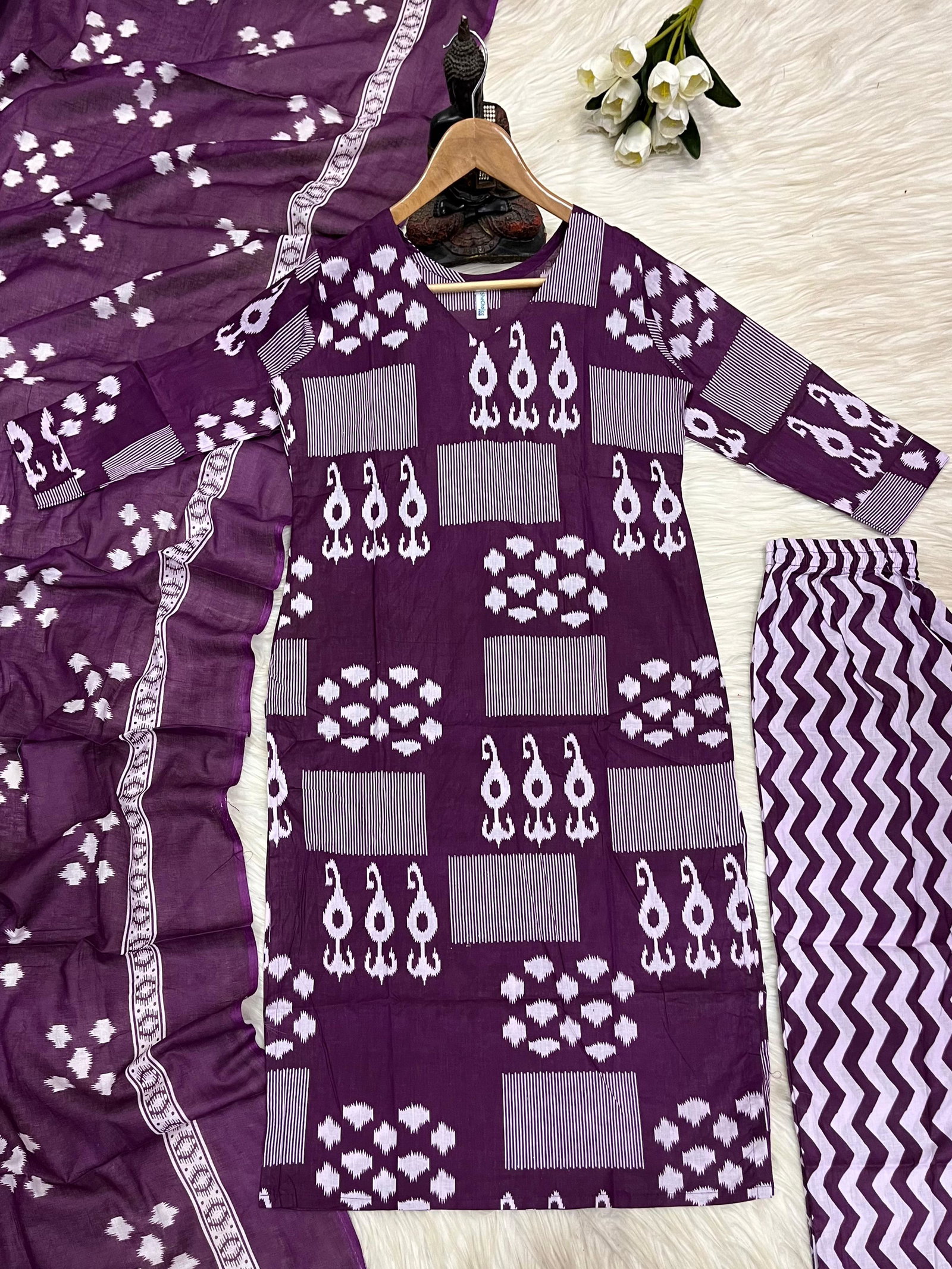 VF BRAND 3 PCS KURTI SET 13