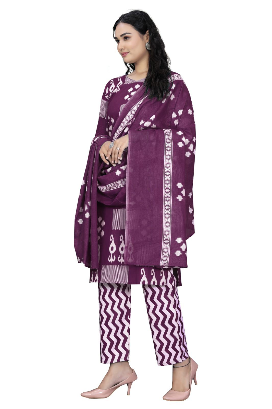 VF BRAND 3 PCS KURTI SET 10