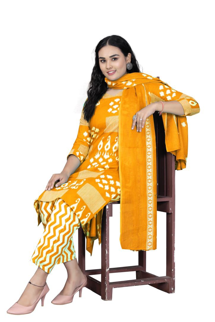 VF BRAND 3 PCS KURTI SET 5