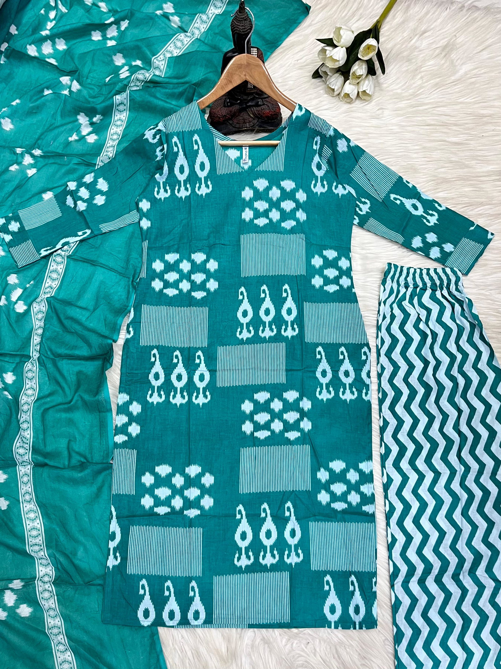 VF BRAND 3 PCS KURTI SET 3