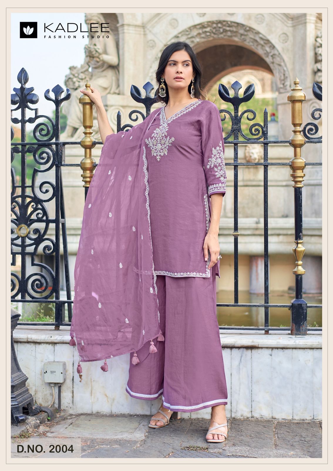 KADLEE PRESENT GORI 3 PCS READYMADE KURTI SERIES 2001-2004 3