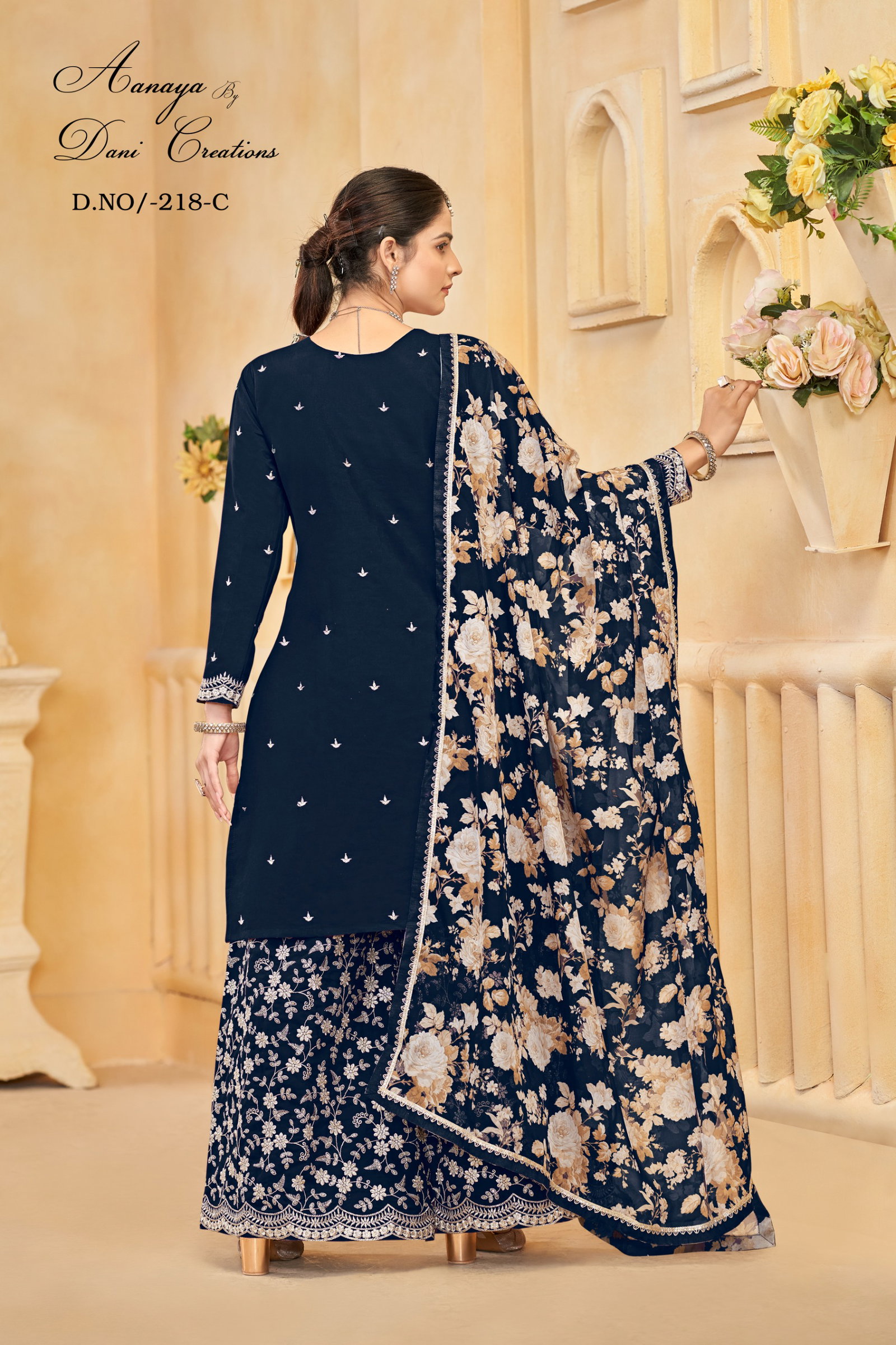 DANI FASHIONS AANAYA VOL-2 SERIES-218 A TO 218 C 7