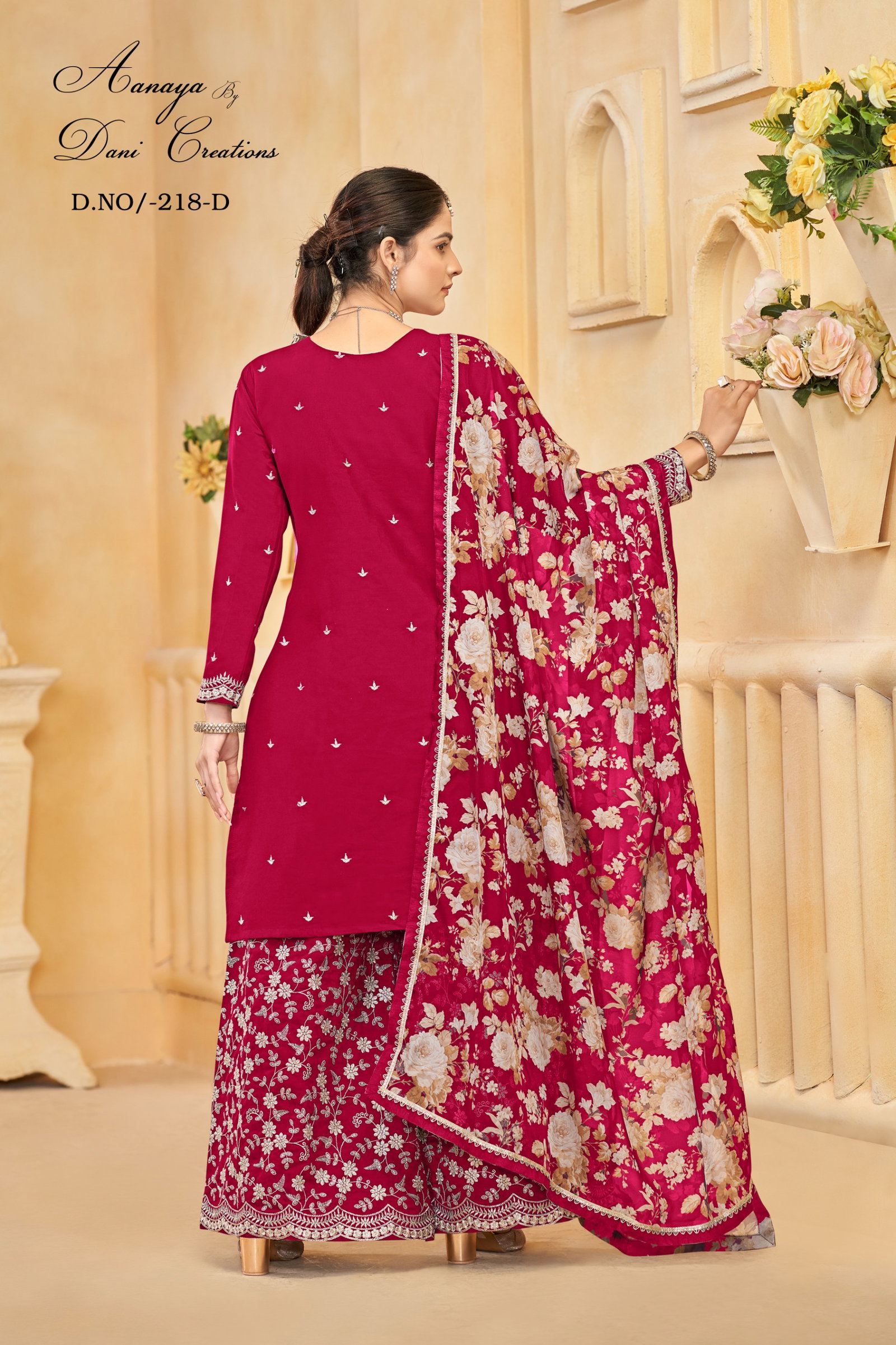 DANI FASHIONS AANAYA VOL-2 SERIES-218 A TO 218 C 4