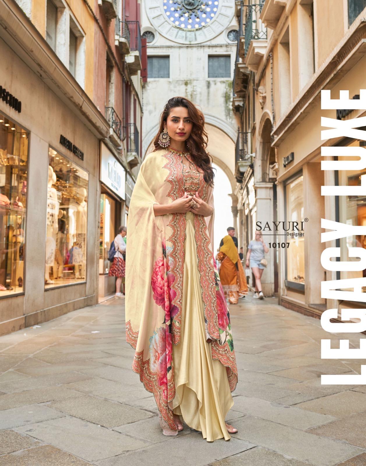 SAYURI DESIGNER FLORANCE SERISE 10105 TO 10108 5
