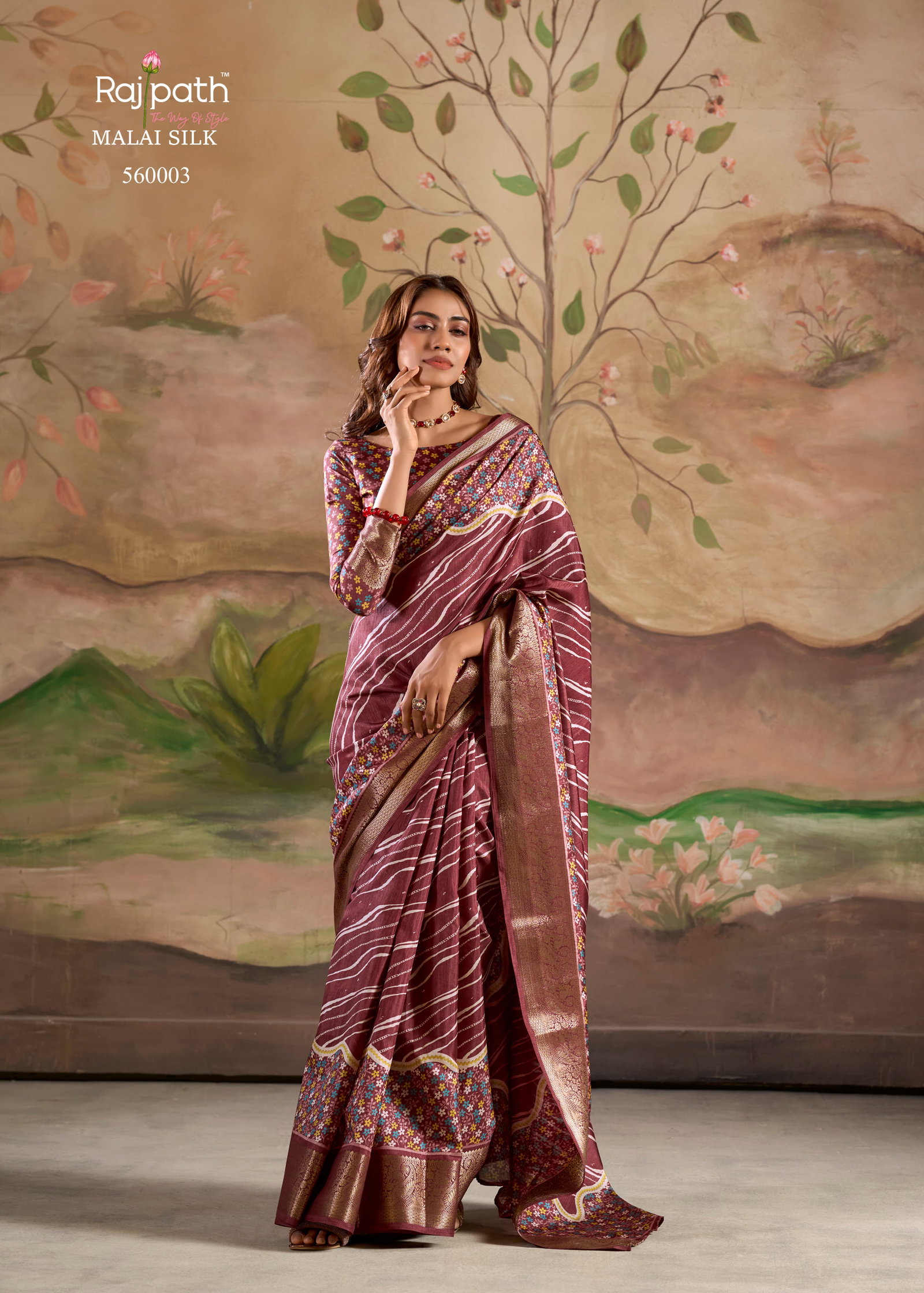 RAJPATH FABRICS-JAMON SILK SERISE 560001 TO 560006 18