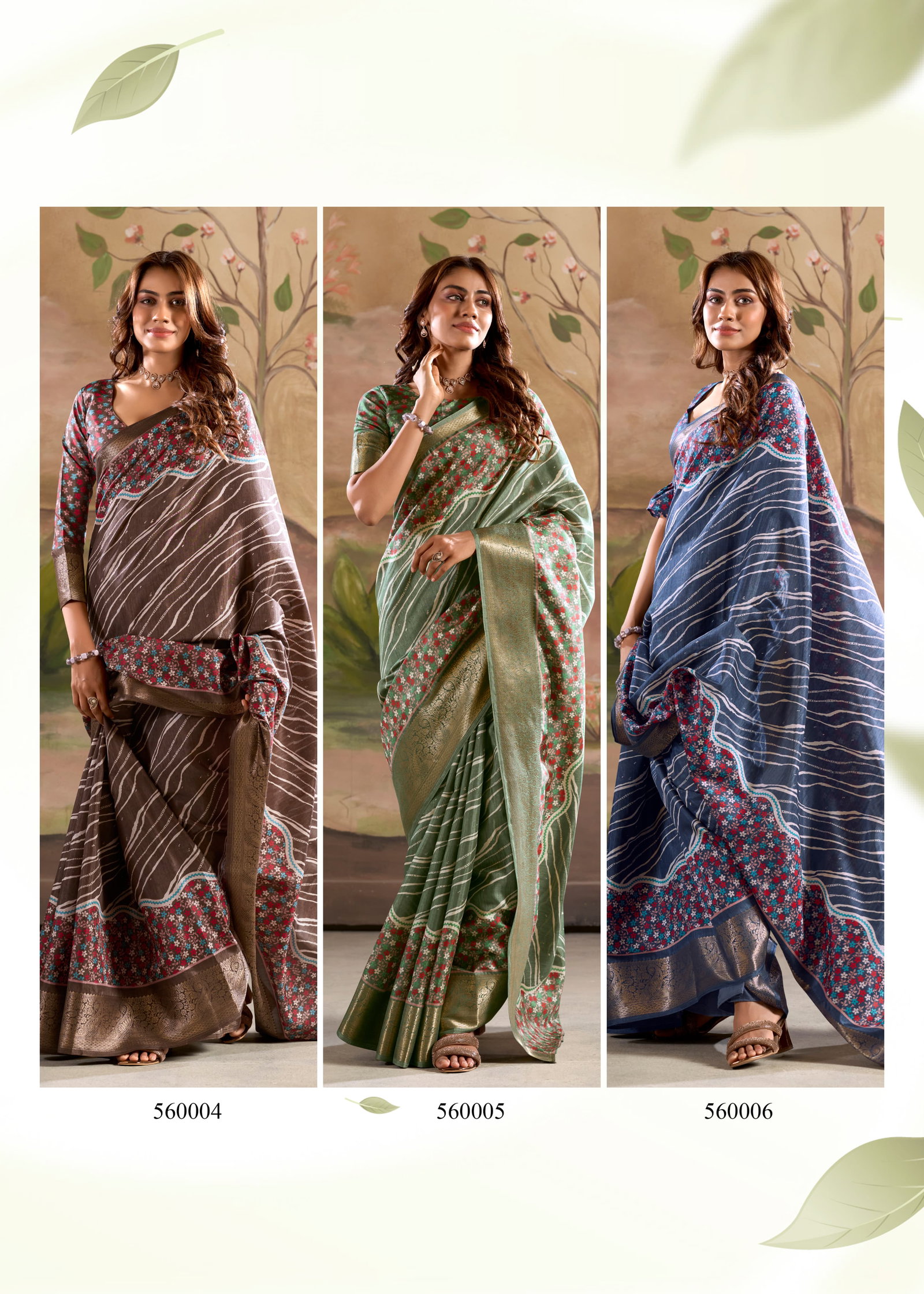 RAJPATH FABRICS-JAMON SILK SERISE 560001 TO 560006 14