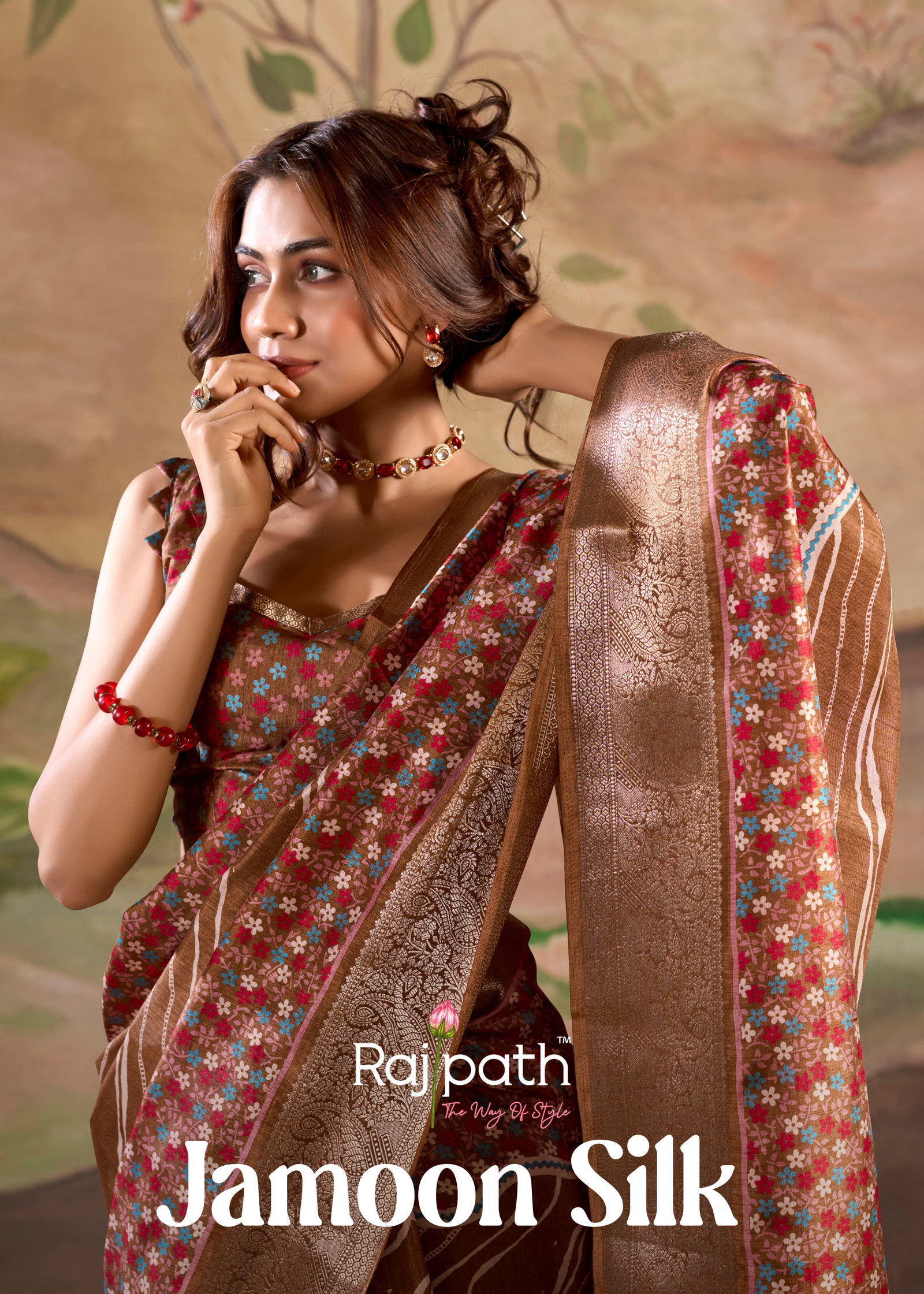 RAJPATH FABRICS-JAMON SILK SERISE 560001 TO 560006 11