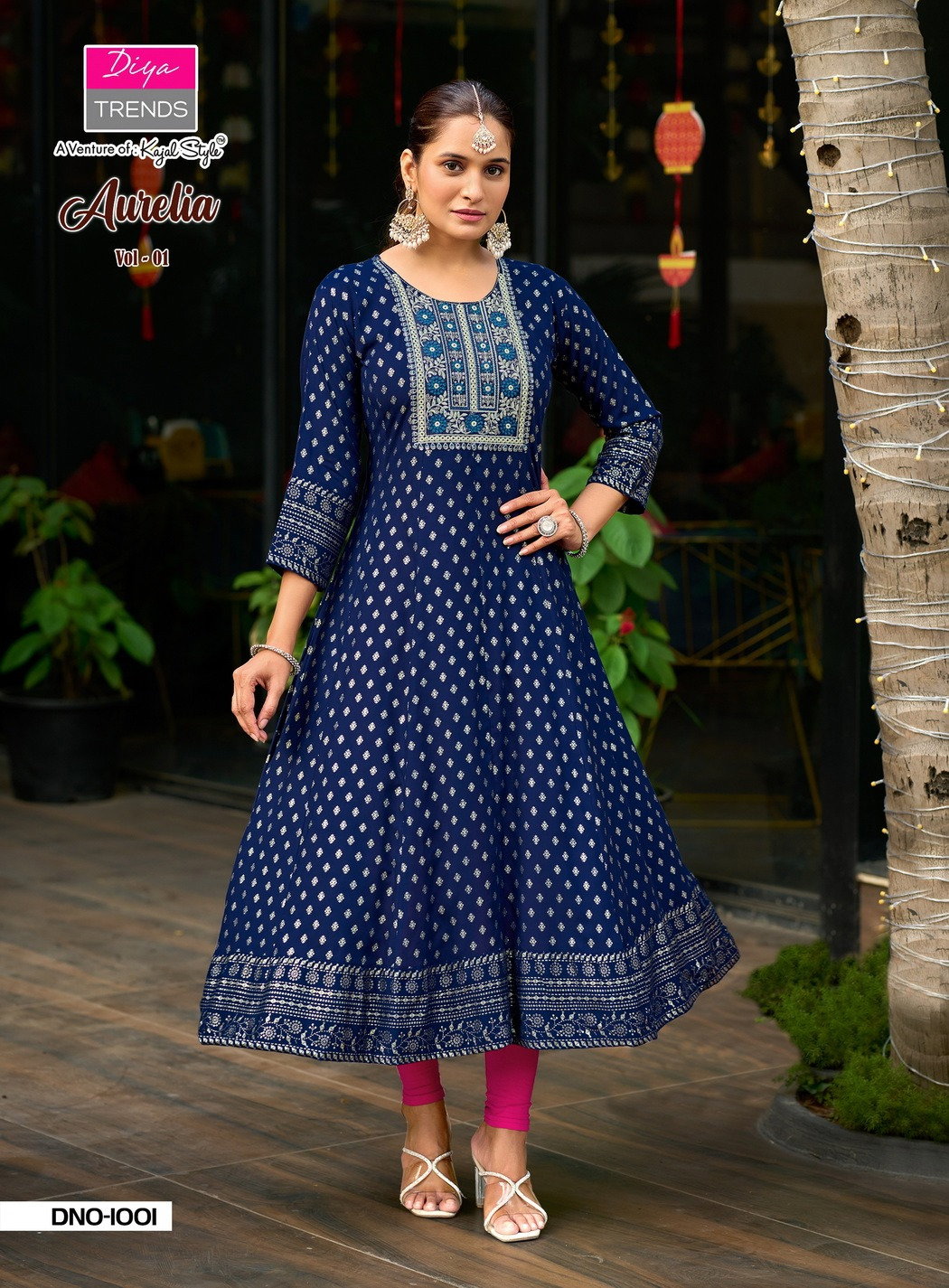 DIYA TRENDS AURELIA VOL 01 WITH DESIGNER  GOWNS CONCEPT 12