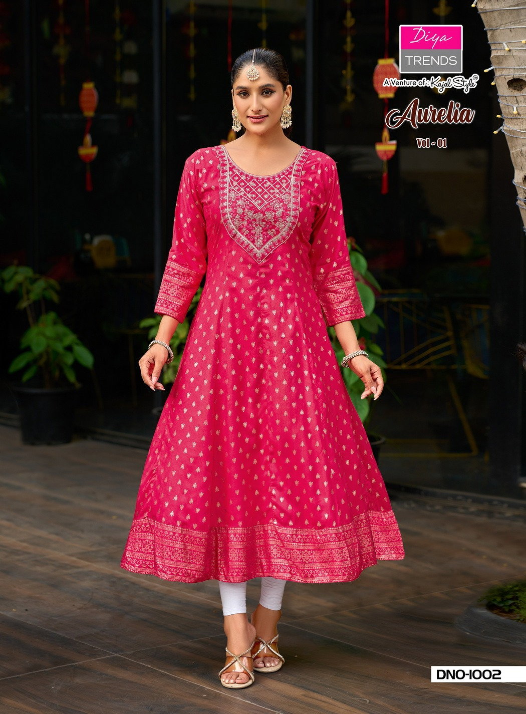 DIYA TRENDS AURELIA VOL 01 WITH DESIGNER  GOWNS CONCEPT 8