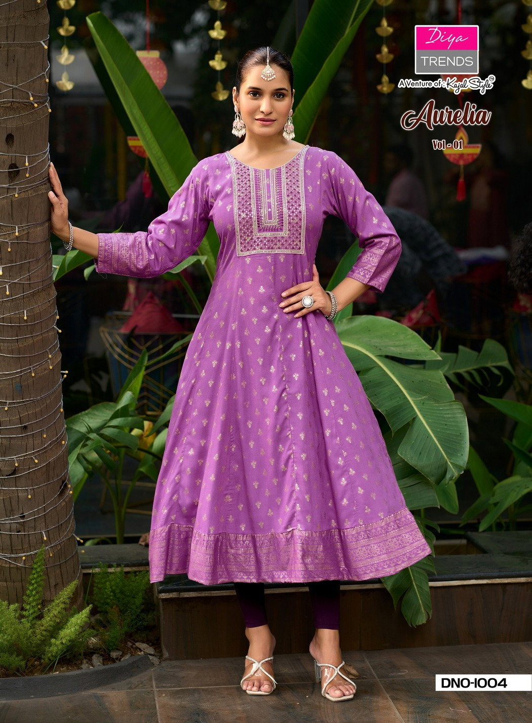 DIYA TRENDS AURELIA VOL 01 WITH DESIGNER  GOWNS CONCEPT 9