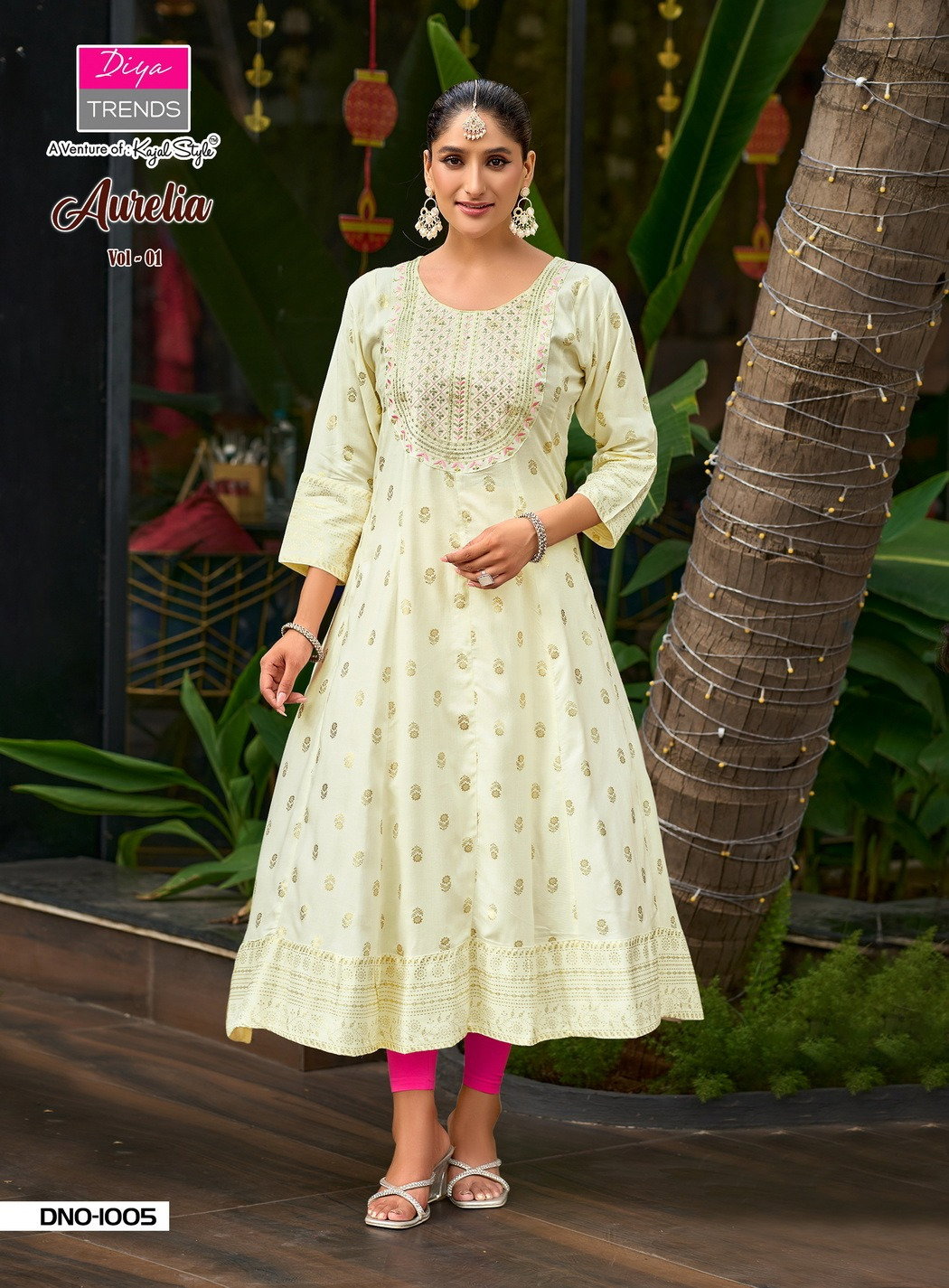 DIYA TRENDS AURELIA VOL 01 WITH DESIGNER  GOWNS CONCEPT 5