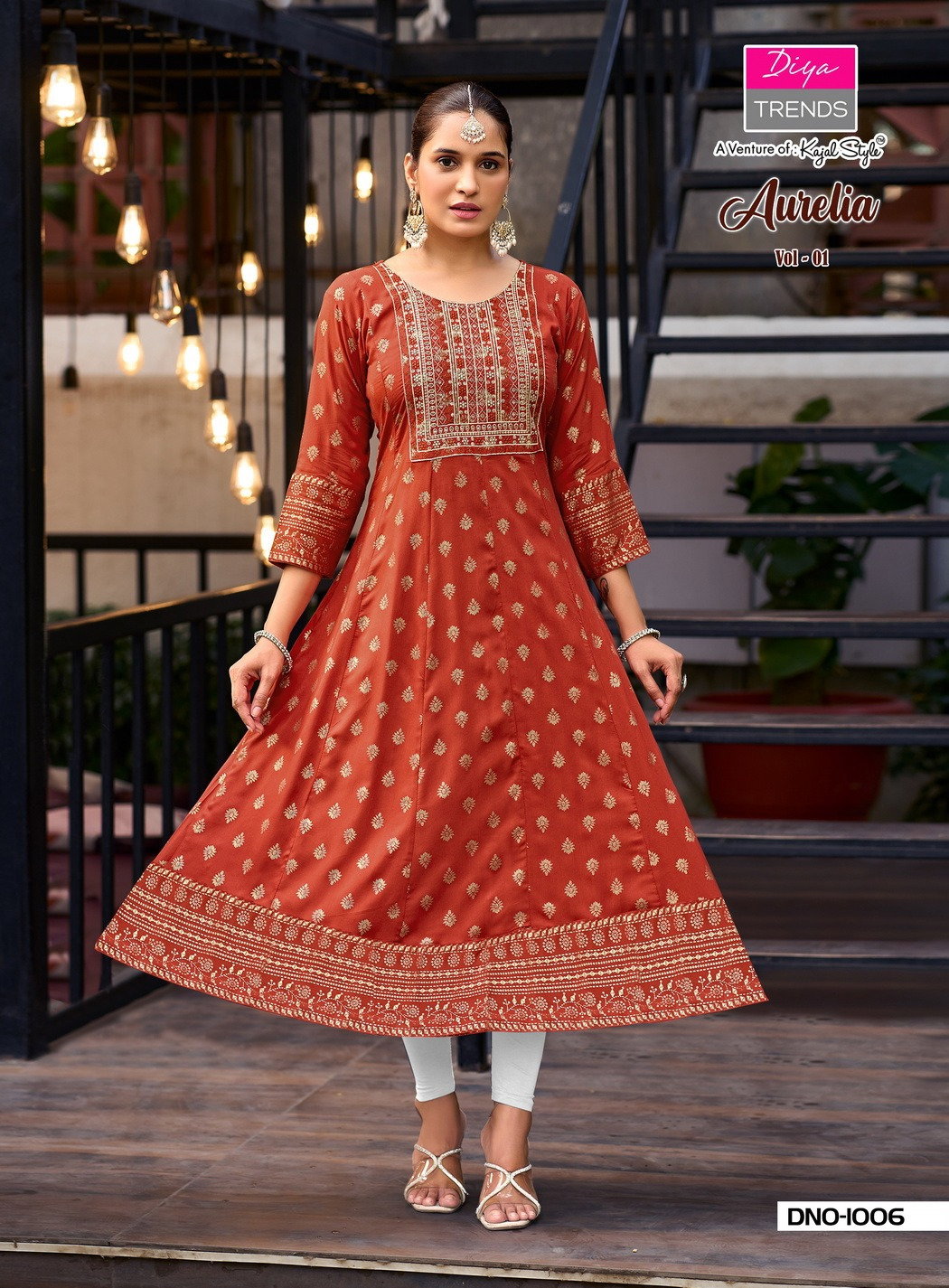 DIYA TRENDS AURELIA VOL 01 WITH DESIGNER  GOWNS CONCEPT 7