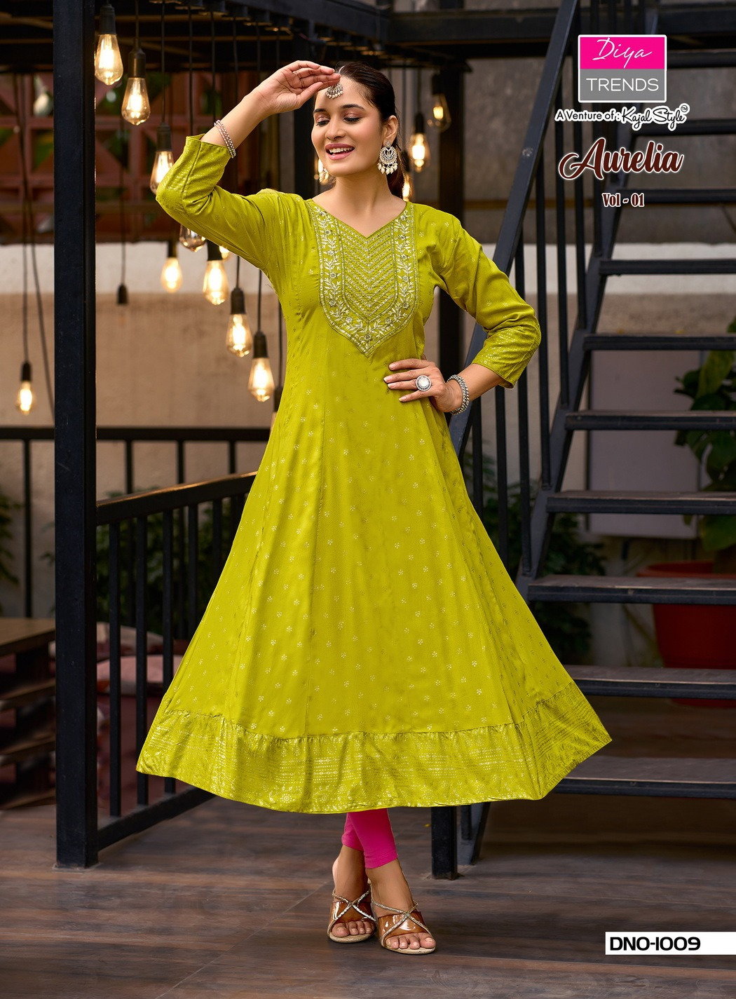 DIYA TRENDS AURELIA VOL 01 WITH DESIGNER  GOWNS CONCEPT 4