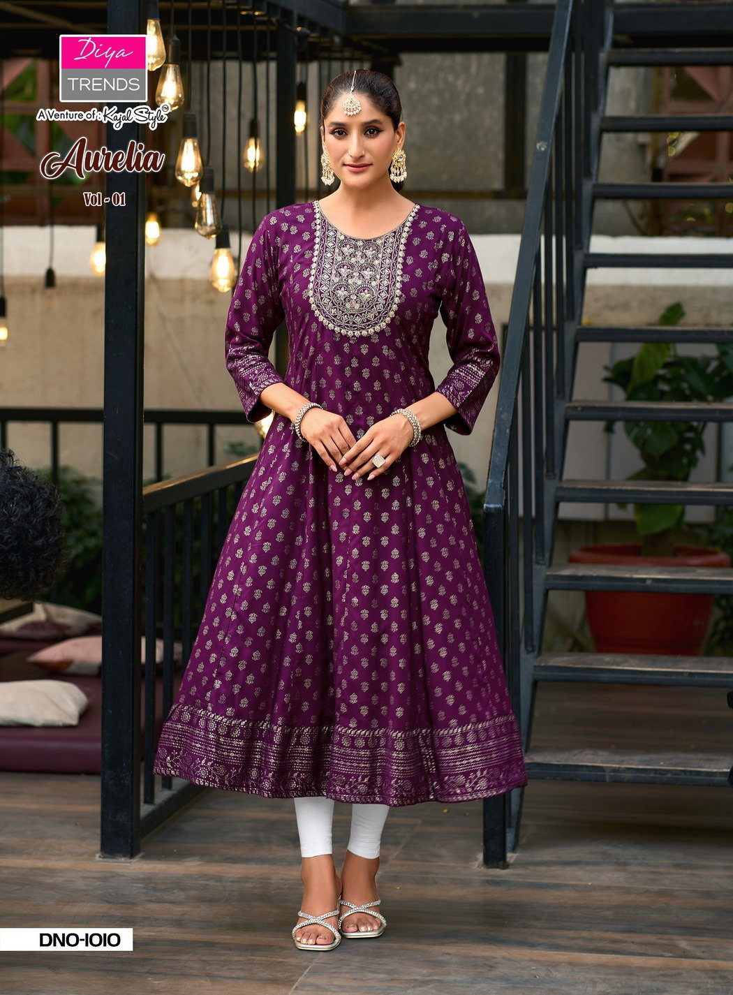 DIYA TRENDS AURELIA VOL 01 WITH DESIGNER  GOWNS CONCEPT 3