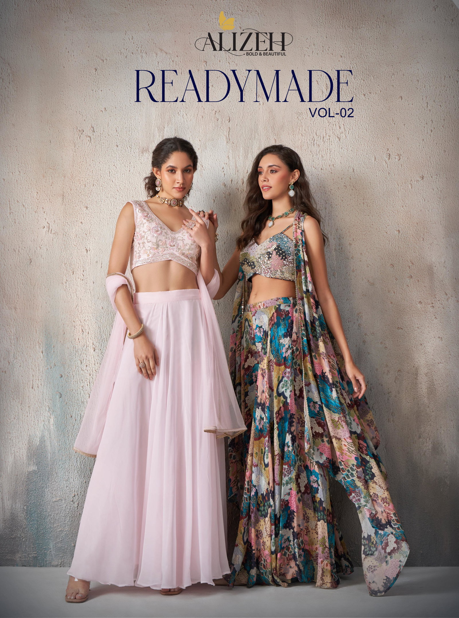 ALIZEH PRESENT READYMADE VOL 02 SERIES 5010-5011 6