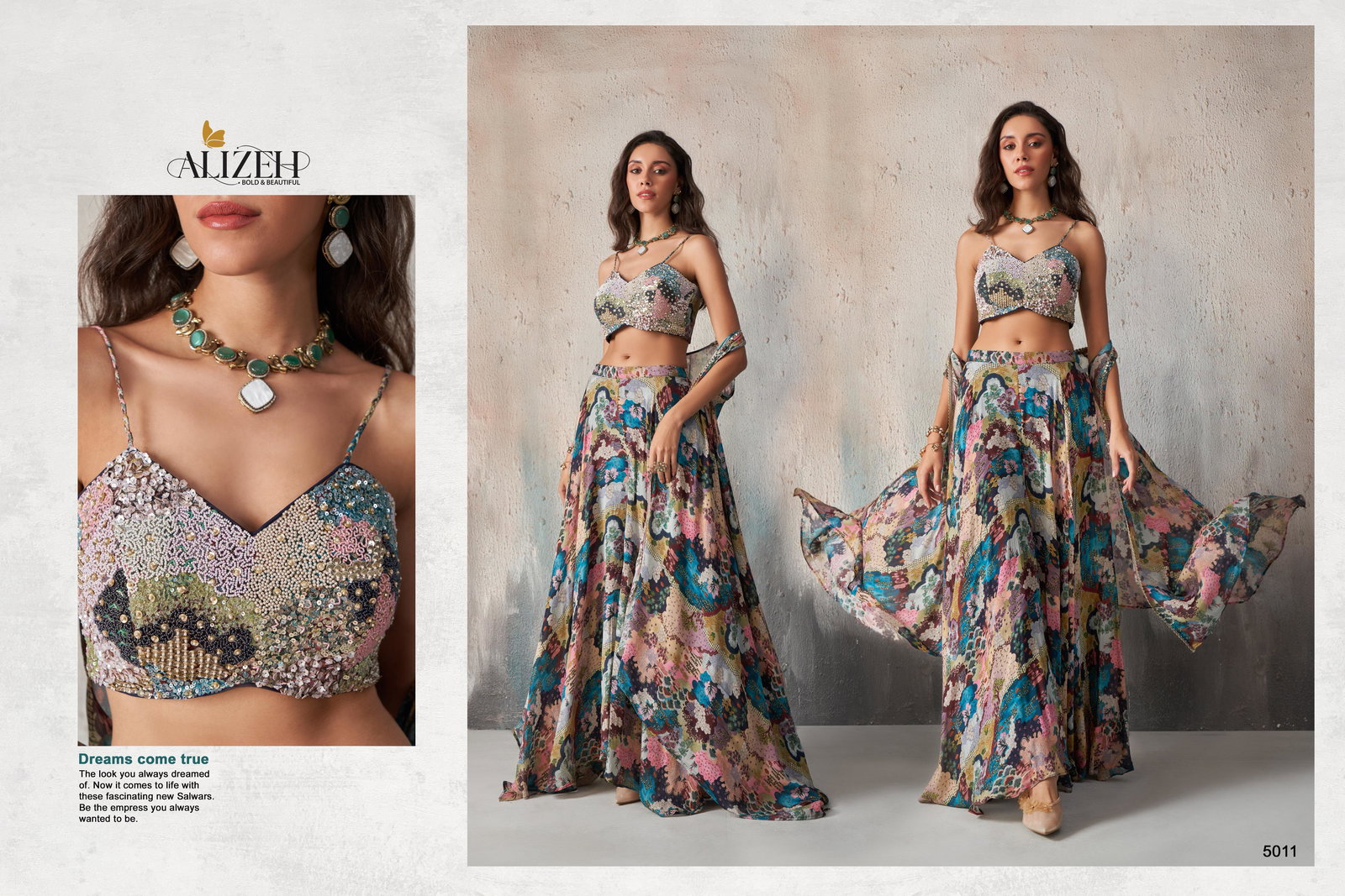 ALIZEH PRESENT READYMADE VOL 02 SERIES 5010-5011 2