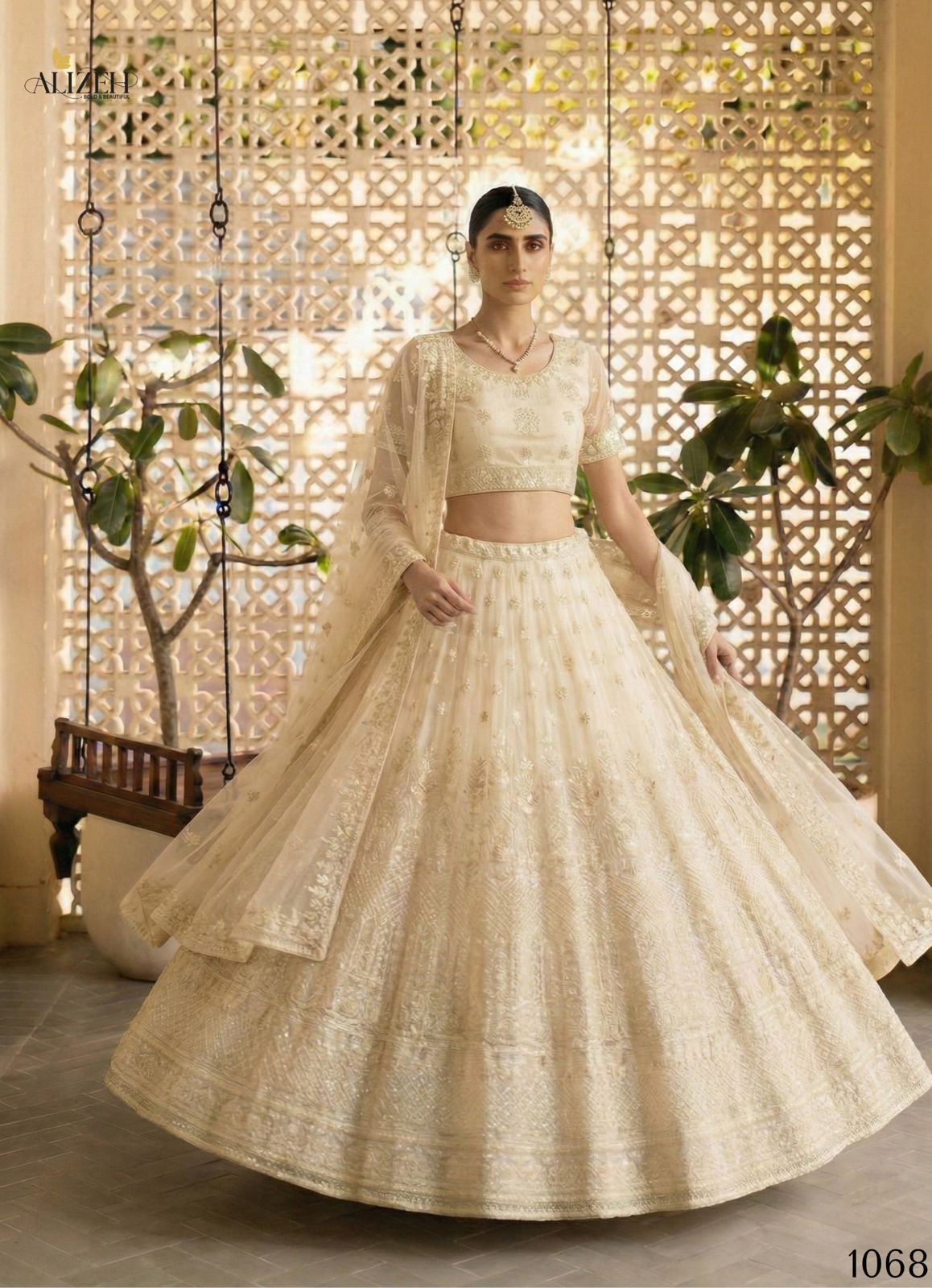 ALIZEH PRESENT SERIES SINGLE 1068 LEHENGA CHOLI 2