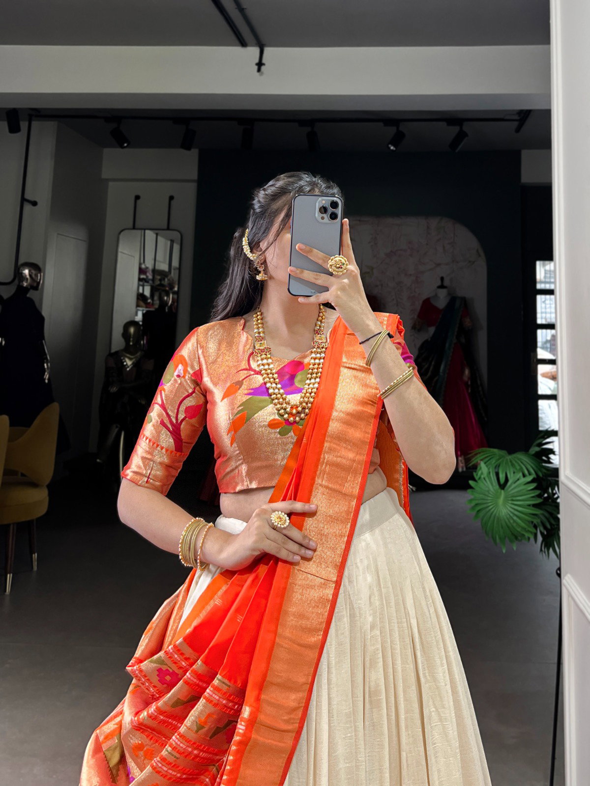 PAITHANI  LEHENGA CHOLI SET 2