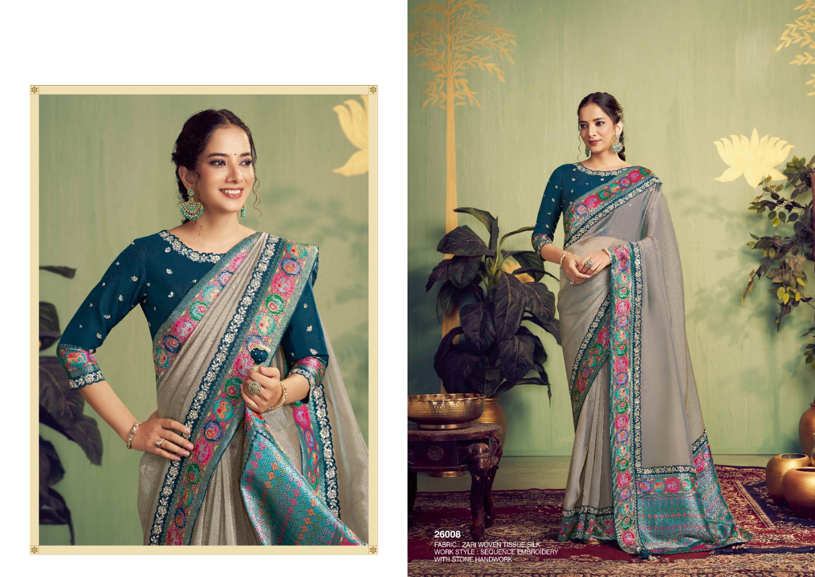 MAHOTSAV MOH MANTHAN MRINALI 26000 SERIES DESIGNER SAREE 12