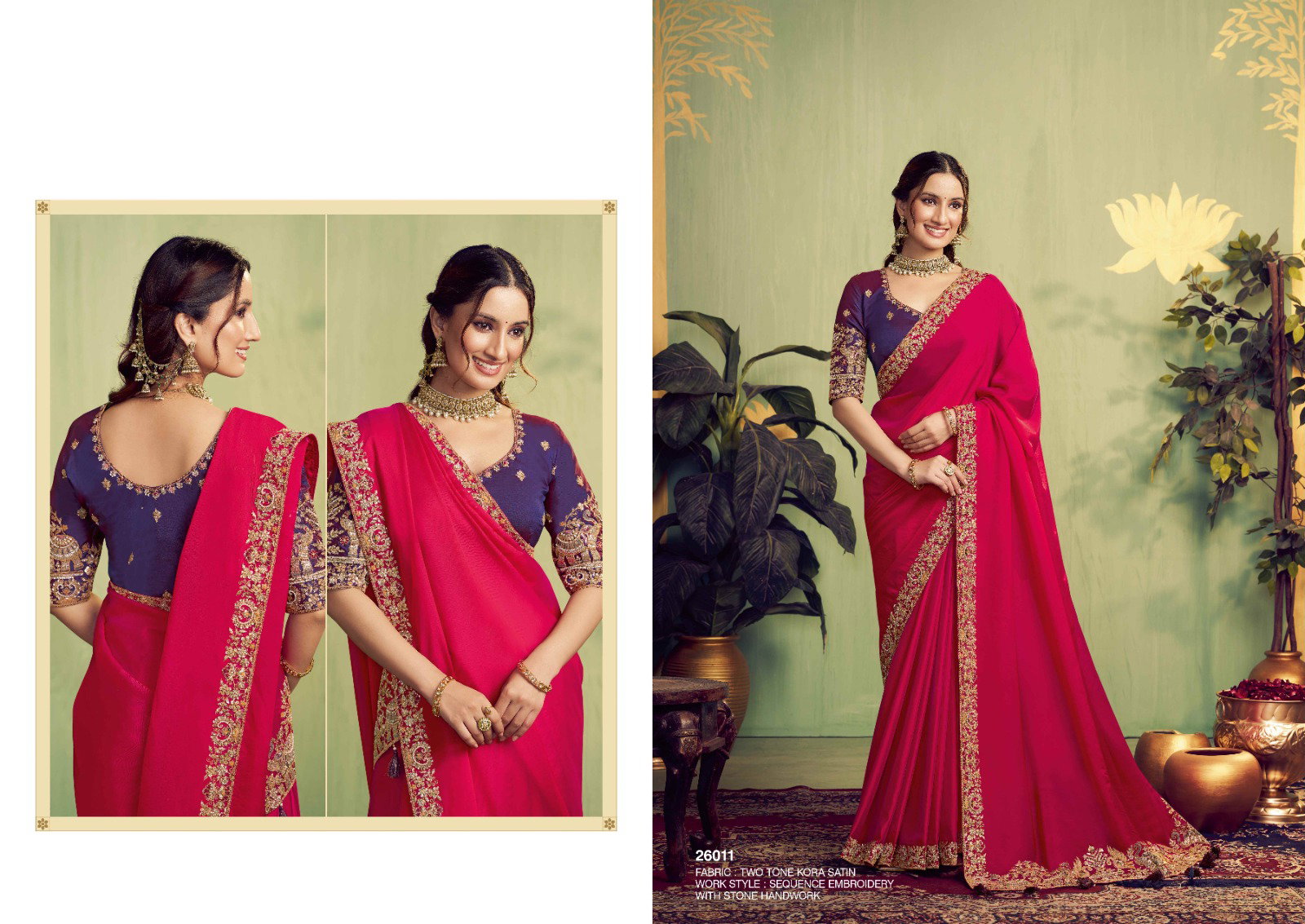MAHOTSAV MOH MANTHAN MRINALI 26000 SERIES DESIGNER SAREE 5
