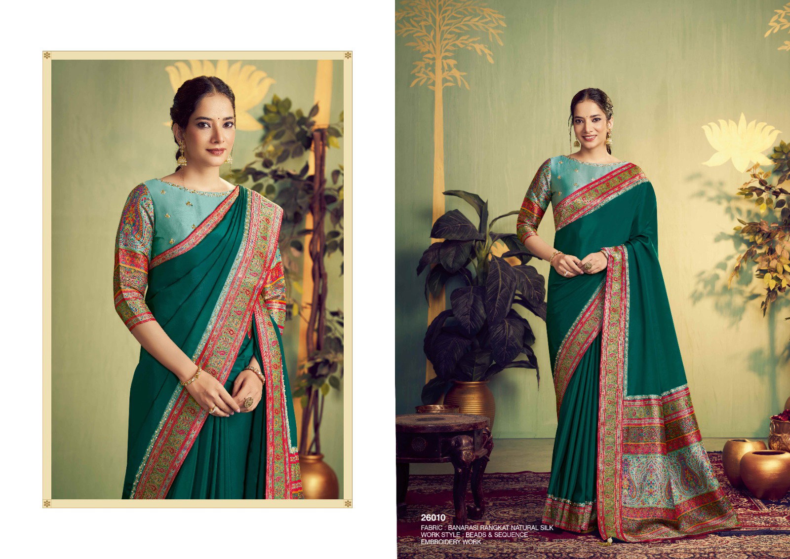 MAHOTSAV MOH MANTHAN MRINALI 26000 SERIES DESIGNER SAREE 4