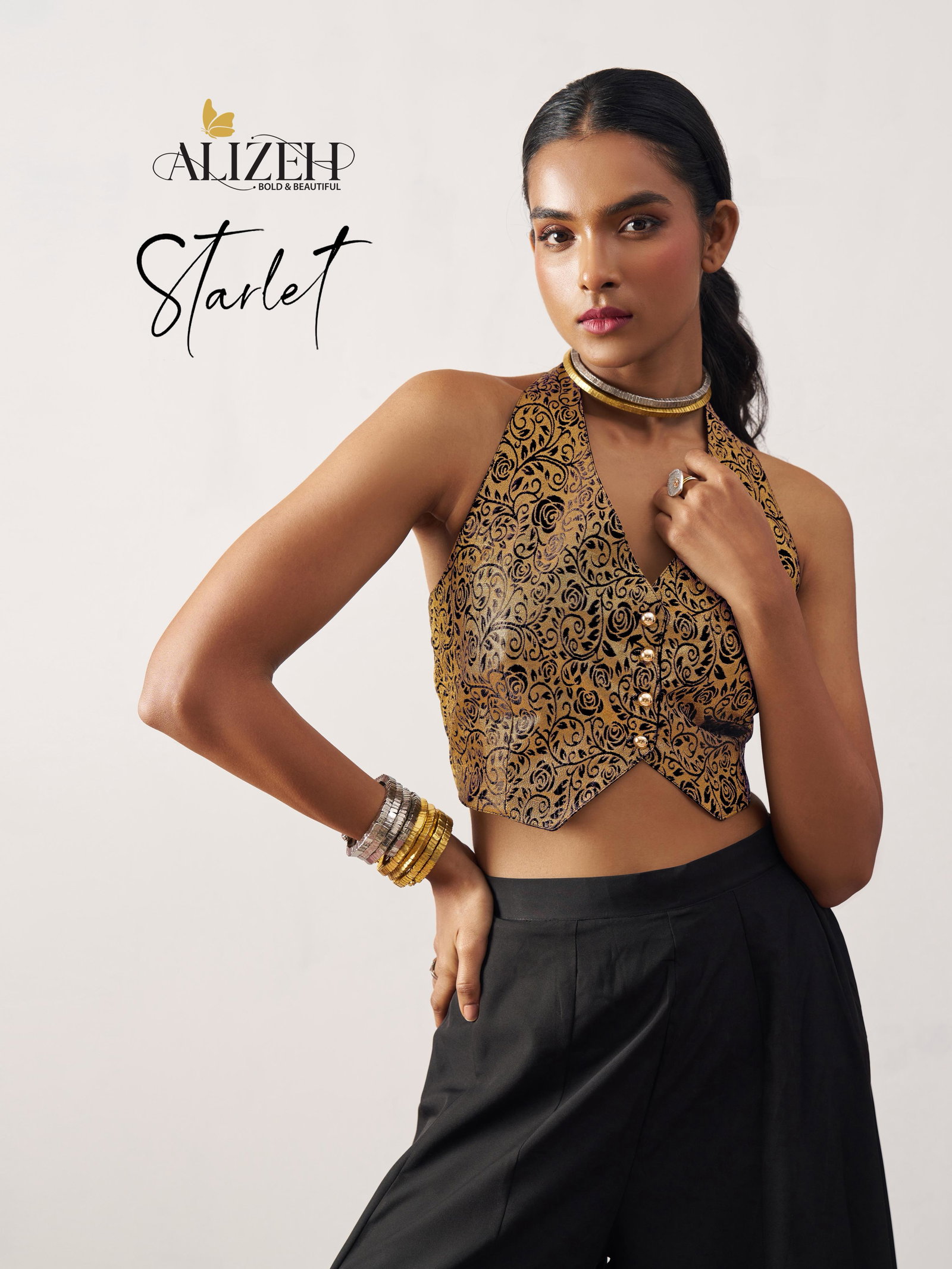 ALIZEH PRESENT STARLET CORDSET READYMADE COLLCETION SERIES 5016-5019 16