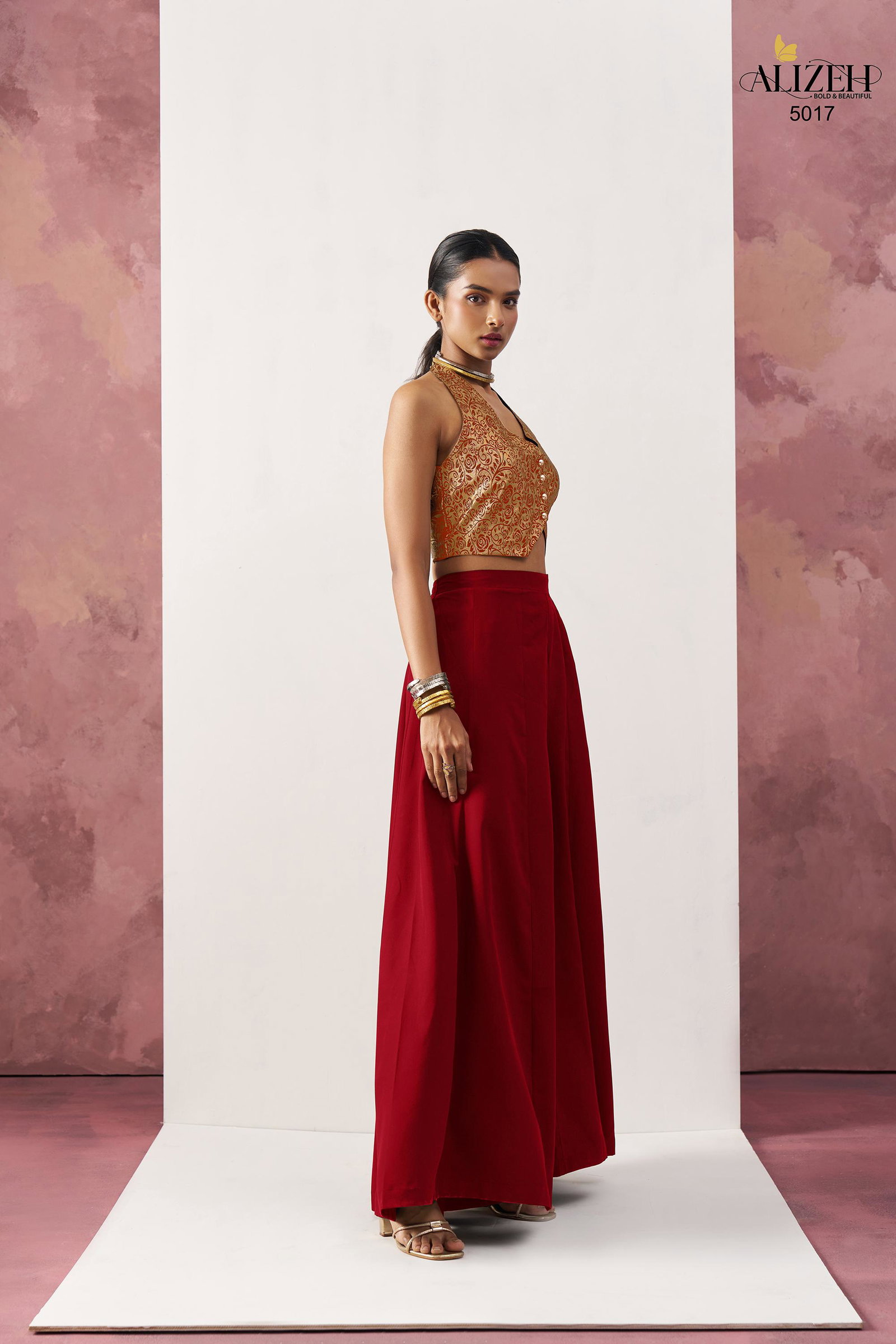 ALIZEH PRESENT STARLET CORDSET READYMADE COLLCETION SERIES 5016-5019 9
