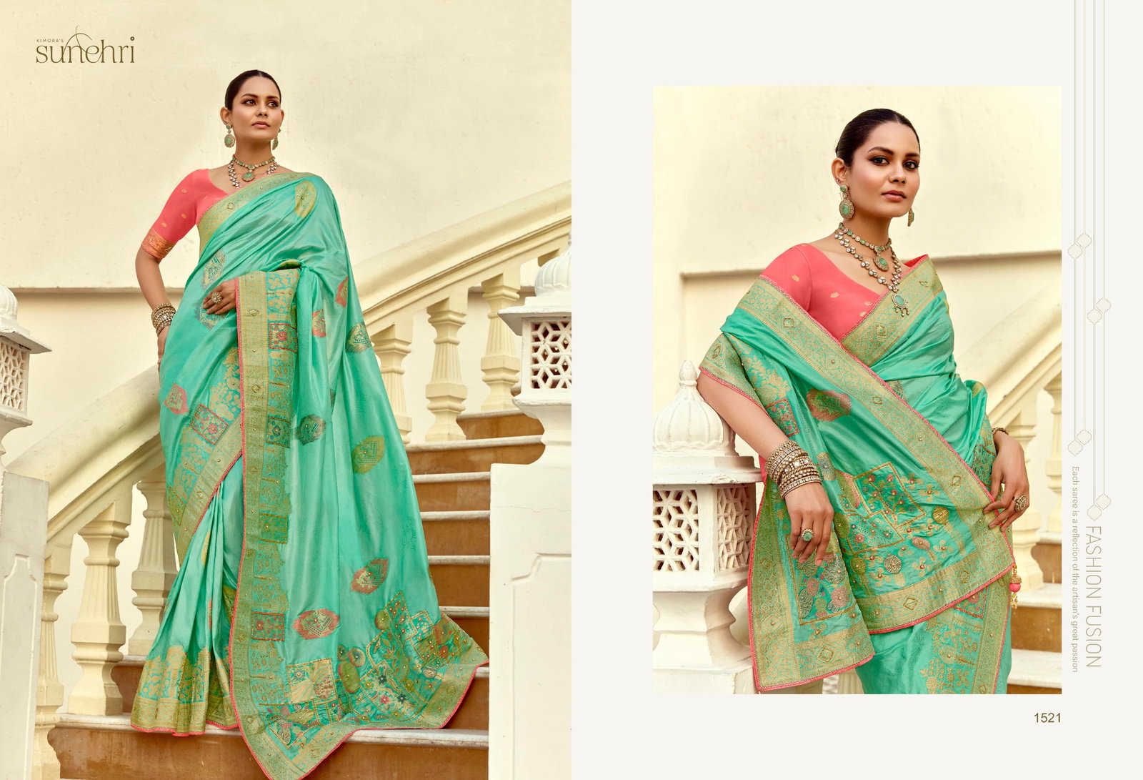 KIMORA ALANKAR DOLA SILK SERIES 1521-1531 17