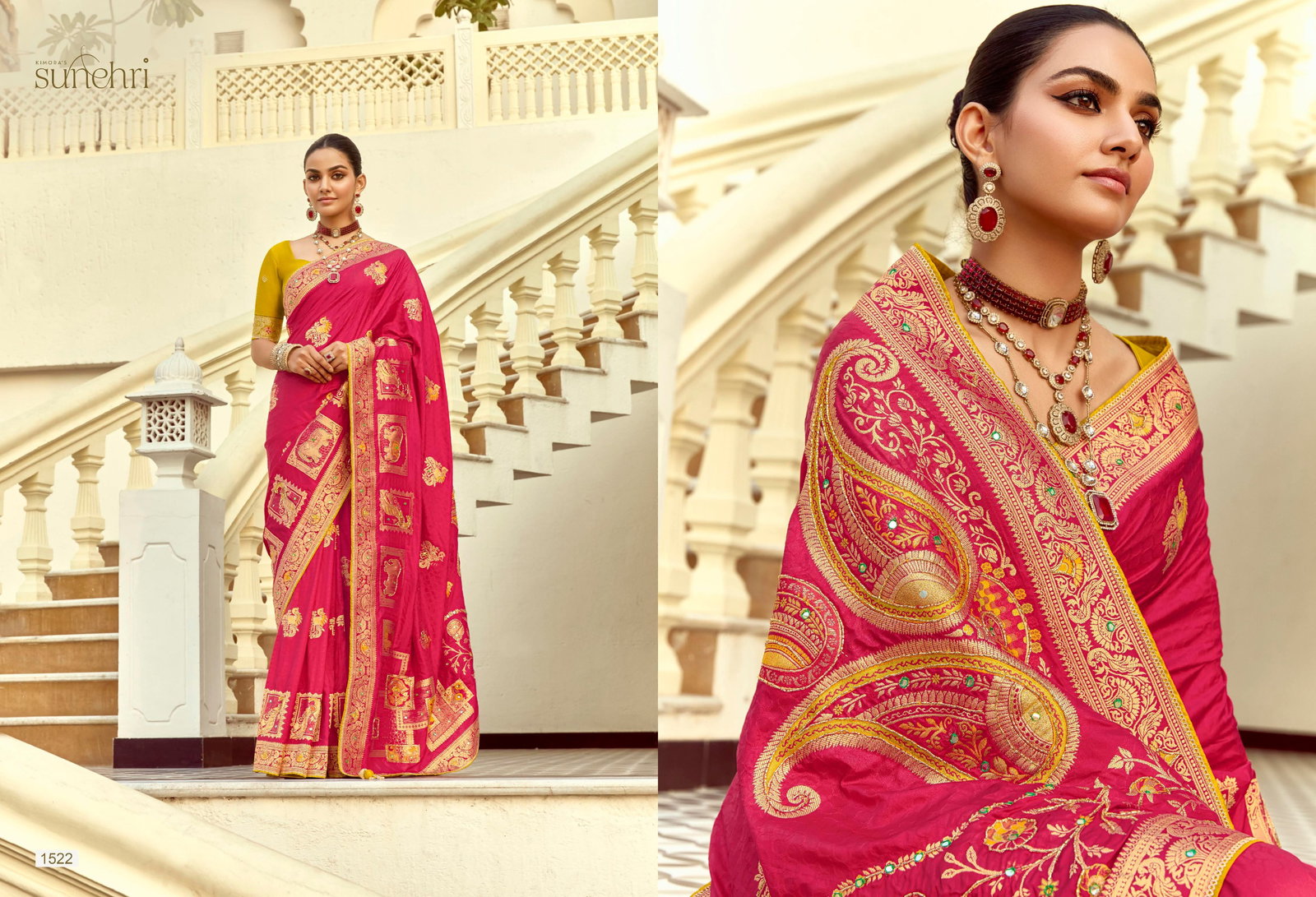 KIMORA ALANKAR DOLA SILK SERIES 1521-1531 16