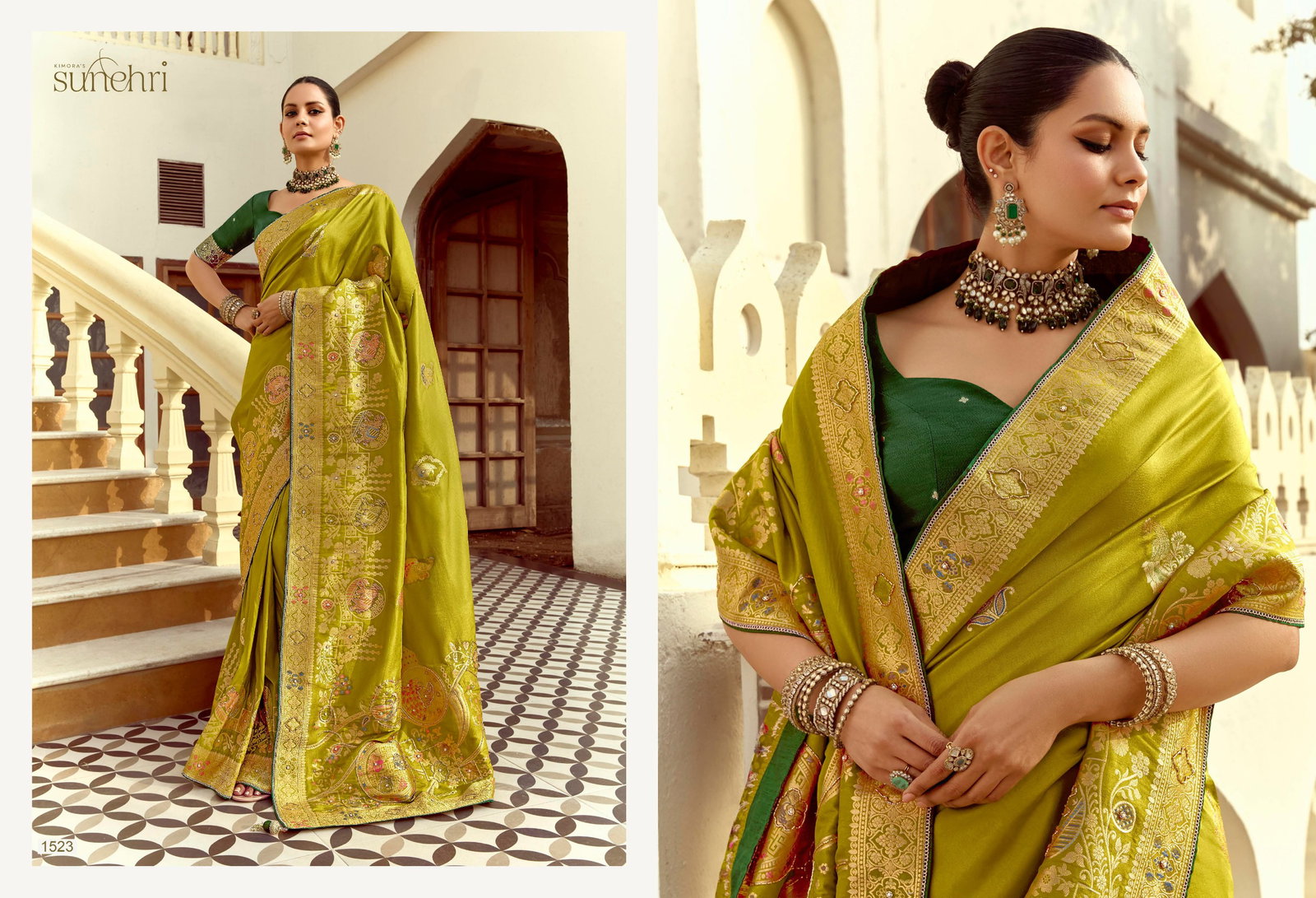 KIMORA ALANKAR DOLA SILK SERIES 1521-1531 15