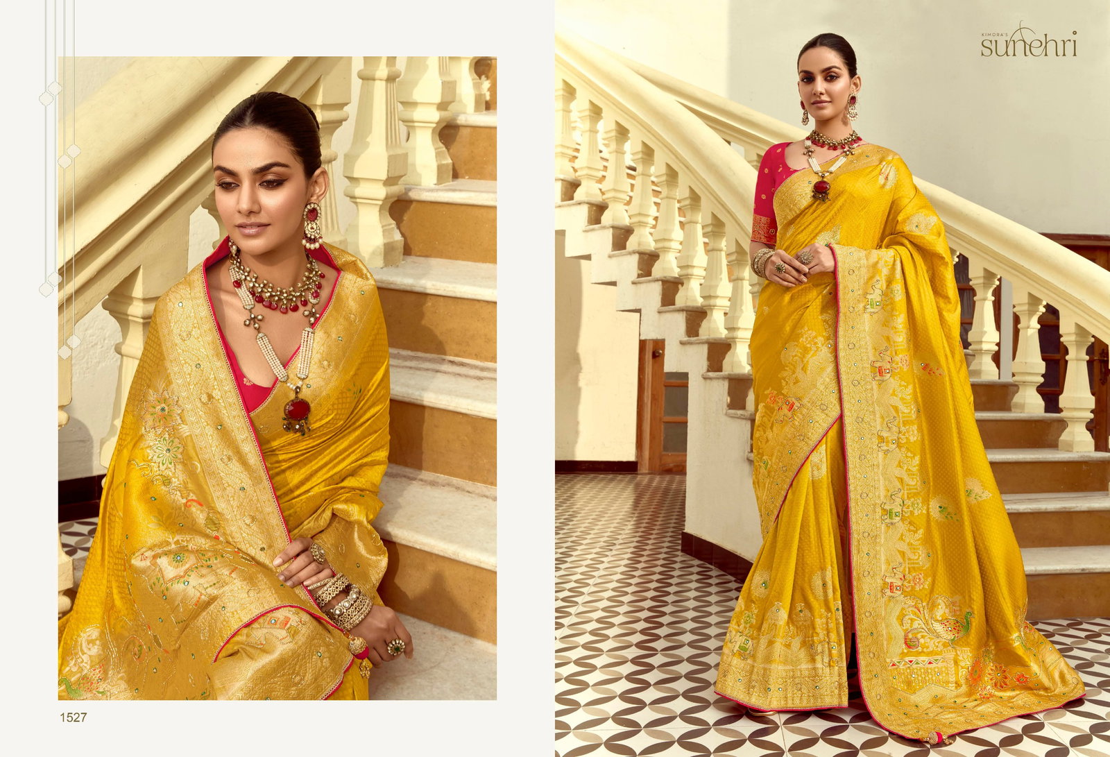 KIMORA ALANKAR DOLA SILK SERIES 1521-1531 12