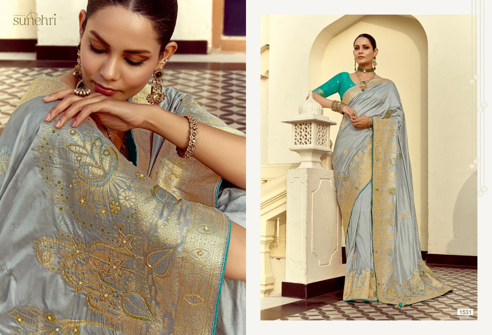 KIMORA ALANKAR DOLA SILK SERIES 1521-1531 8