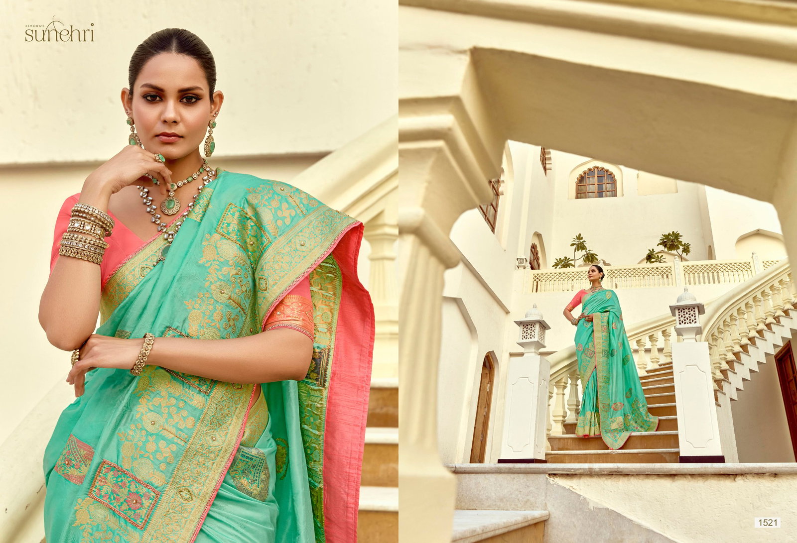 KIMORA ALANKAR DOLA SILK SERIES 1521-1531 5